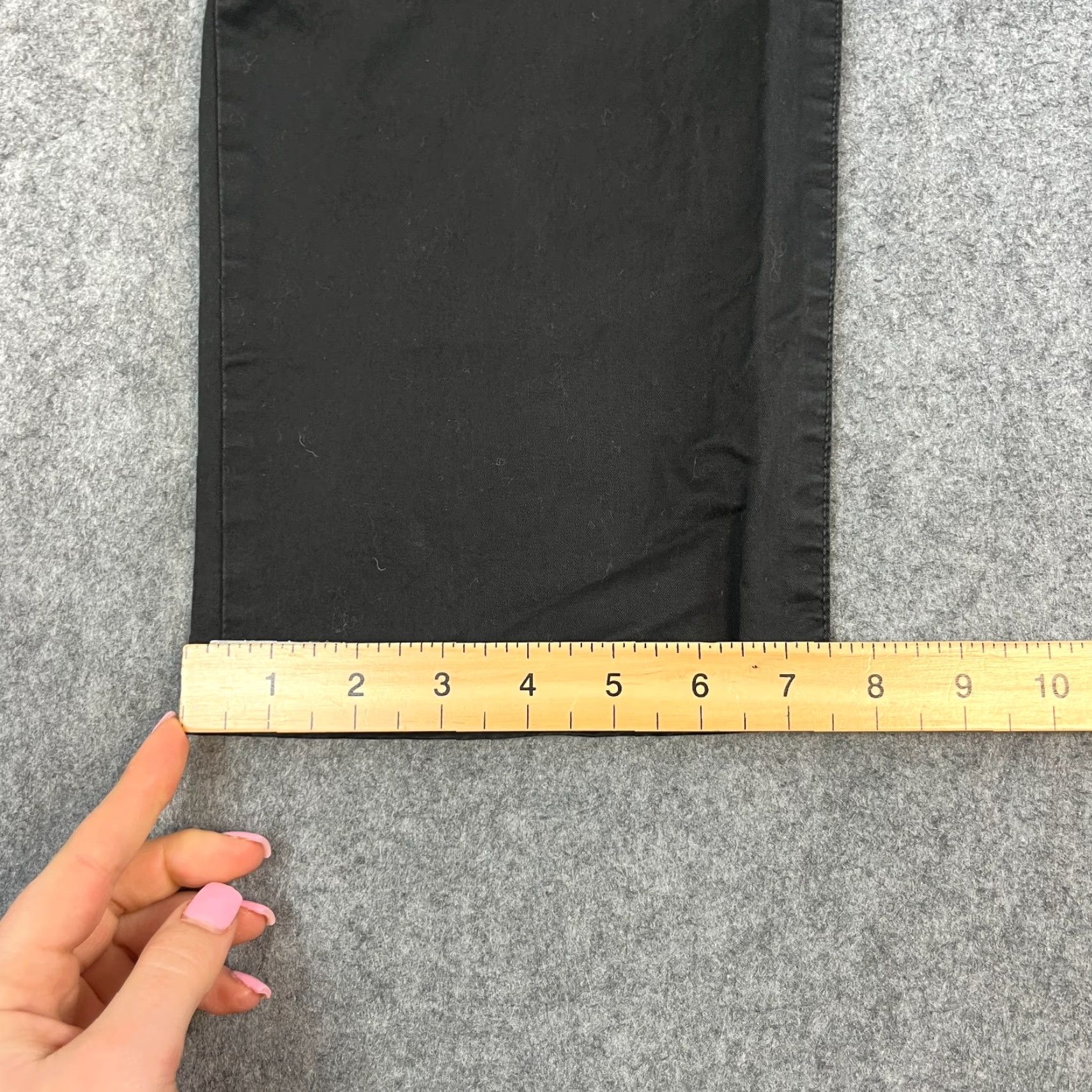 Vintage Armani Jeans Jeans Regular Straight 30 30 Dark Black Stretch Button Fly Mens Size US 30 / EU 46 - 3 Thumbnail