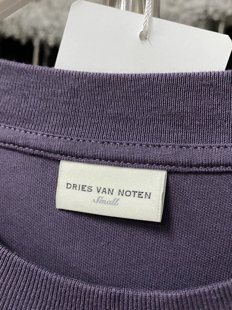 Dries Van Noten DRIES VAN NOTEN Deep purple long-sleeved top Size S / US 4 / IT 40 - 5 Thumbnail