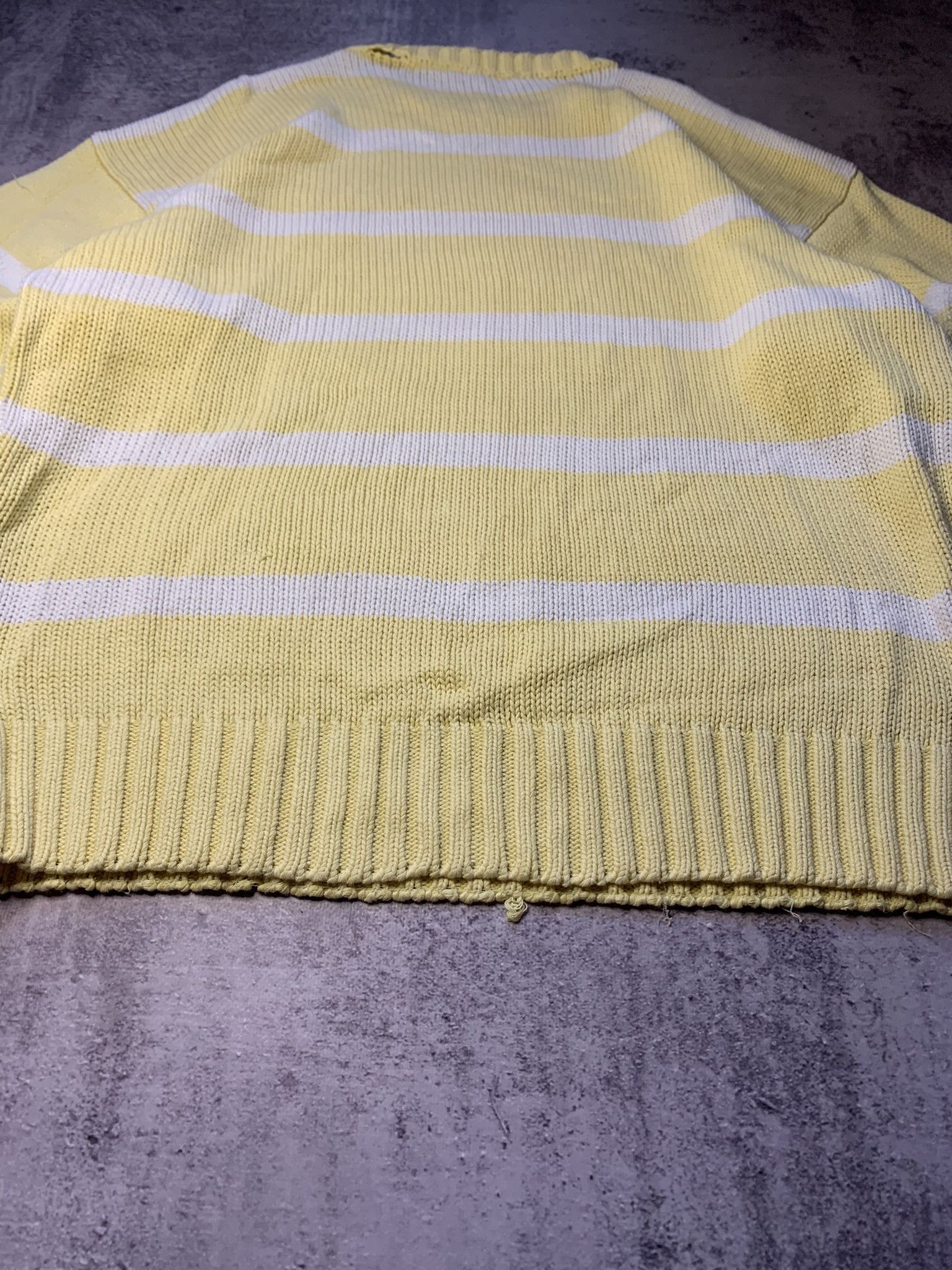 Lacoste Vintage Lacoste Striped Knit Sweater Size US M / EU 48-50 / 2 - 21 Thumbnail