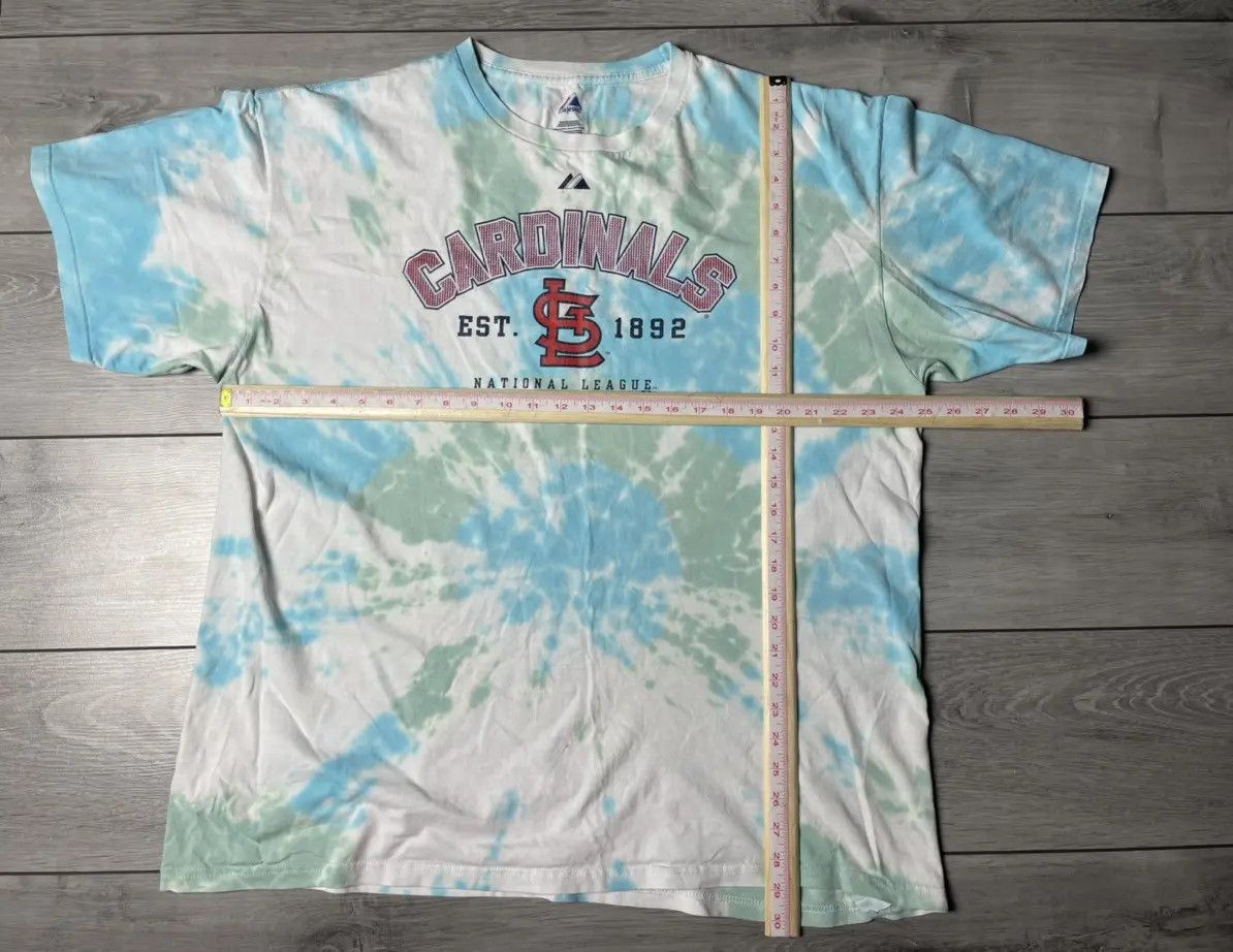 Band Tees Cardinals T-shirt majestic vintage band tee size XXLARGE Size US XXL / EU 58 / 5 - 6 Thumbnail