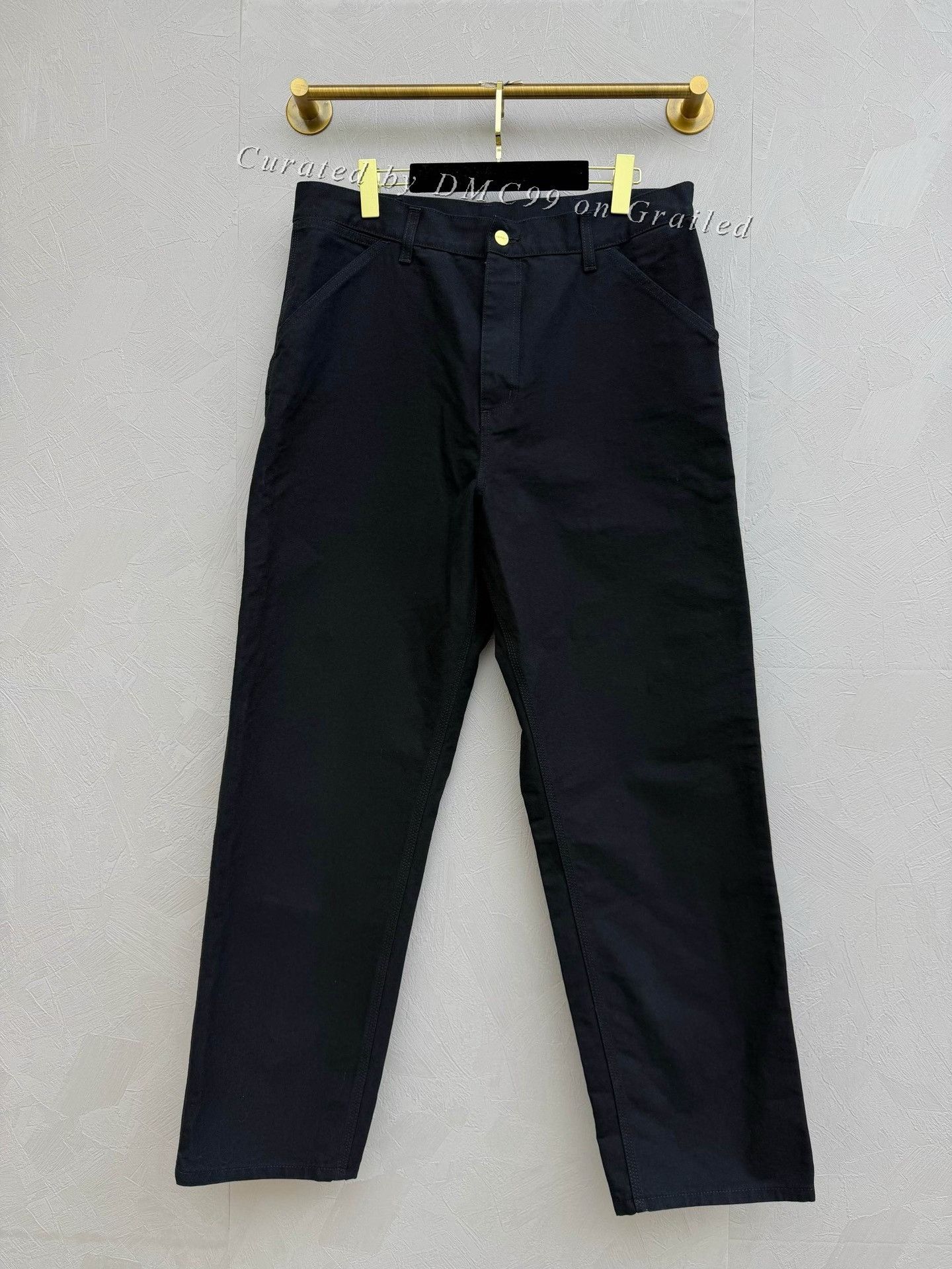 Carhartt Wip Carhartt Wip Single Knee Pant Denim Size US 34 / EU 50 - 1 Thumbnail