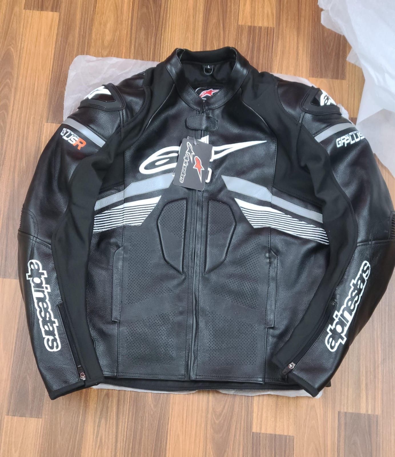 Other Alpinestars Black Leather Biker Jacket – Riding Gear Size US S / EU 44-46 / 1 - 3 Thumbnail