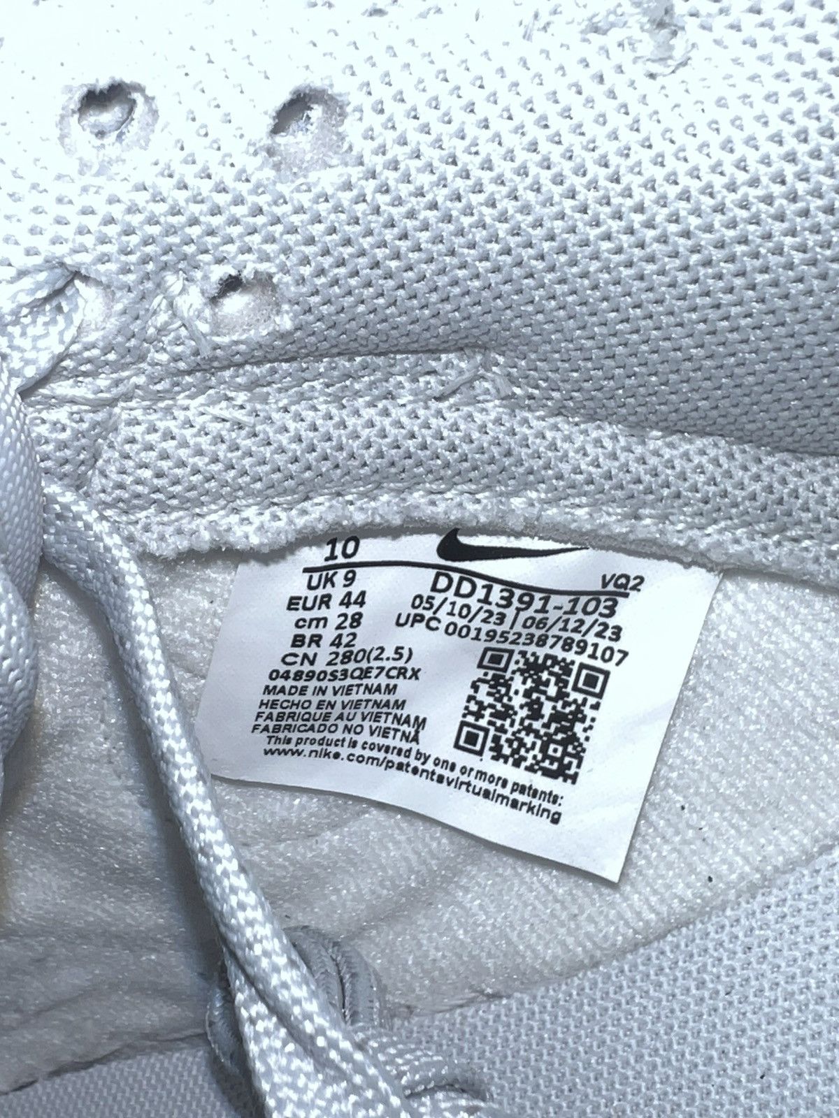Nike Nike Dunk Grey Fog Size US 10 / EU 43 - 7 Thumbnail