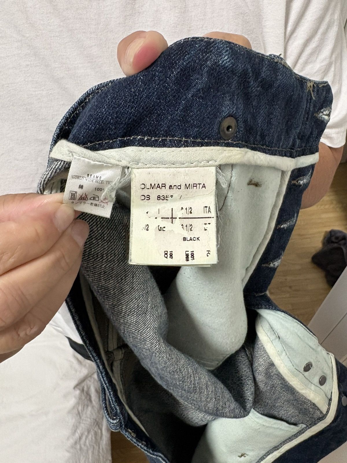 Rick Owens FW06 Rick Owens Dustulator Wide Leg Distressed Denim Jeans Size US 30 / EU 46 - 5 Thumbnail