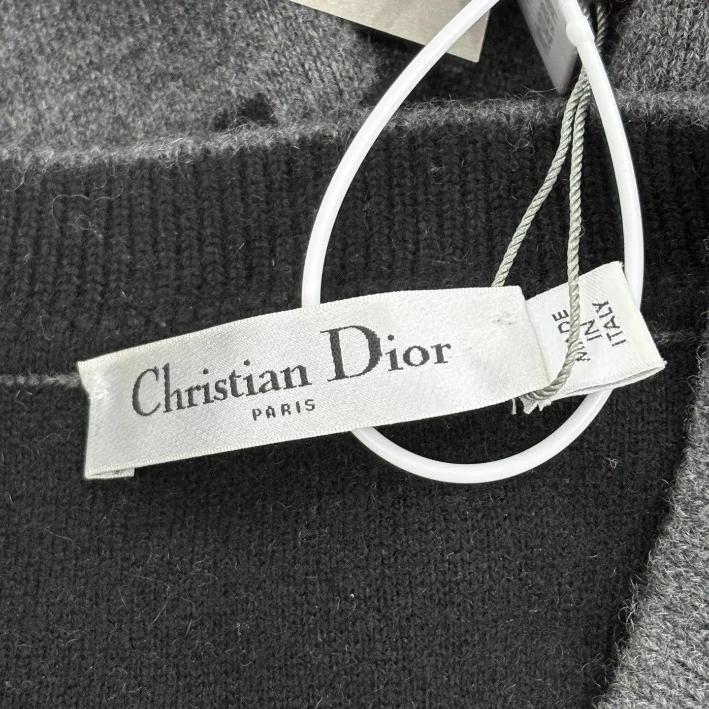 Dior Dior Charcoal Gray Cashmere Knit Vest 34 New Size XS / US 0-2 / IT 36-38 - 3 Thumbnail
