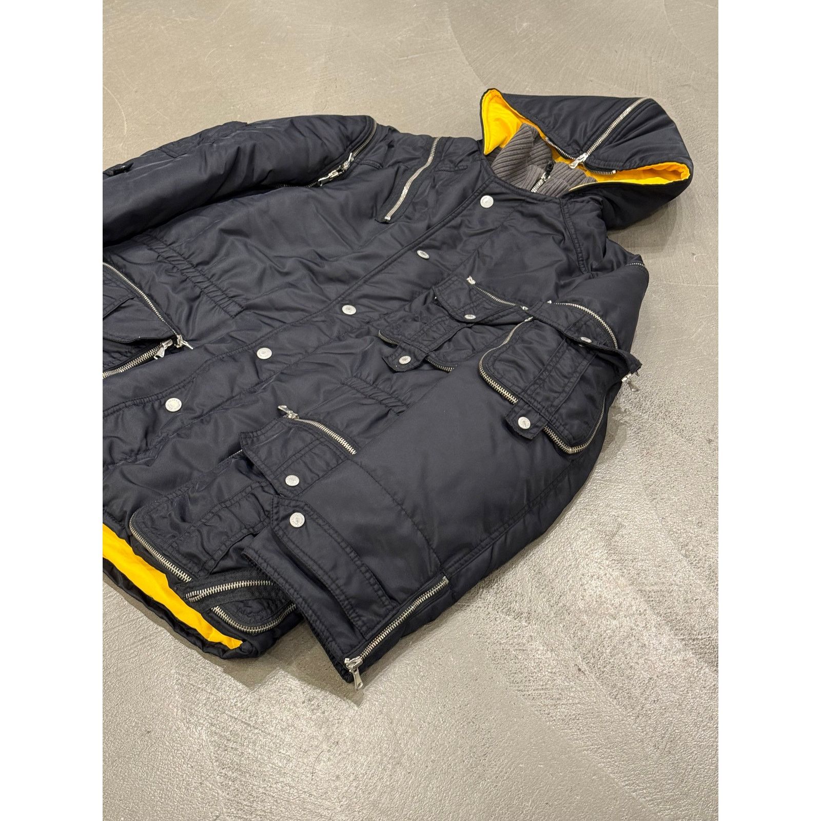 Dolce & Gabbana A/W2003 Dolce & Gabbana multi-zipper tornado cargo jacket Size US M / EU 48-50 / 2 - 7 Thumbnail