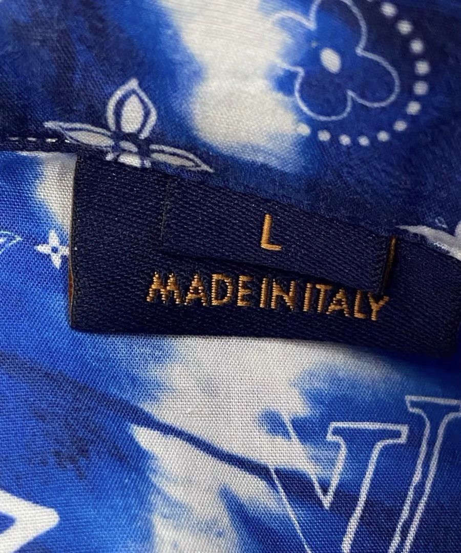 Louis Vuitton Louis Vuitton L Monogram Bandana Button Up Shirt Size US L / EU 52-54 / 3 - 5 Thumbnail