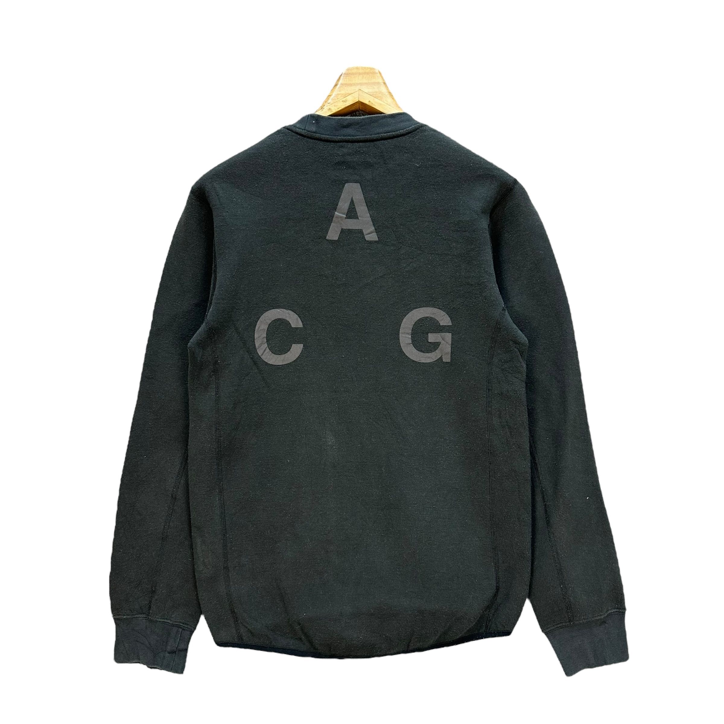 Nike NIKE ACG Big Logo Crewneck Pullover Sweater #A6-0139 Size US XS / EU 42 / 0 - 1 Thumbnail