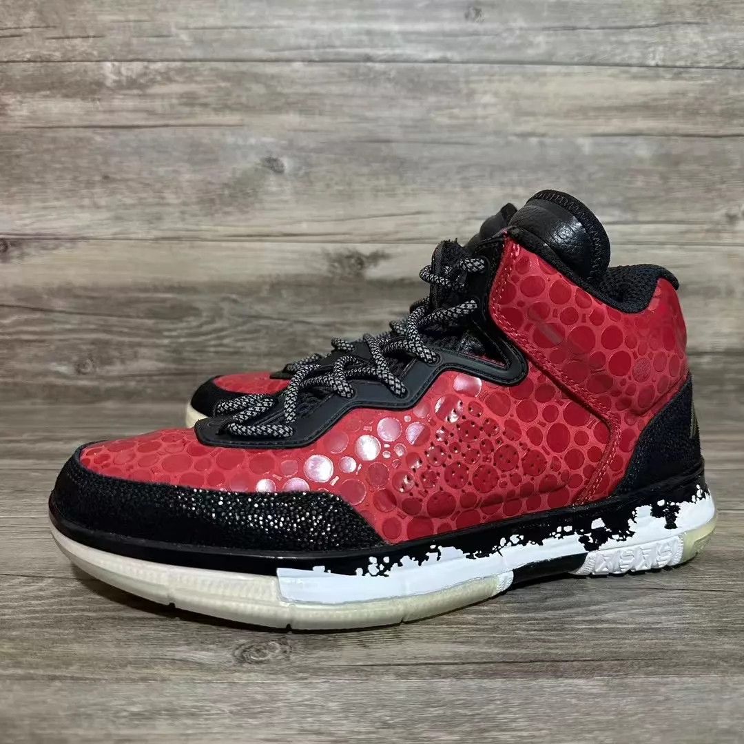 Li-Ning LI-NING Way of Wade 1 Red Devil Ray Black Red 43 Size US 10 / EU 43 - 1 Thumbnail