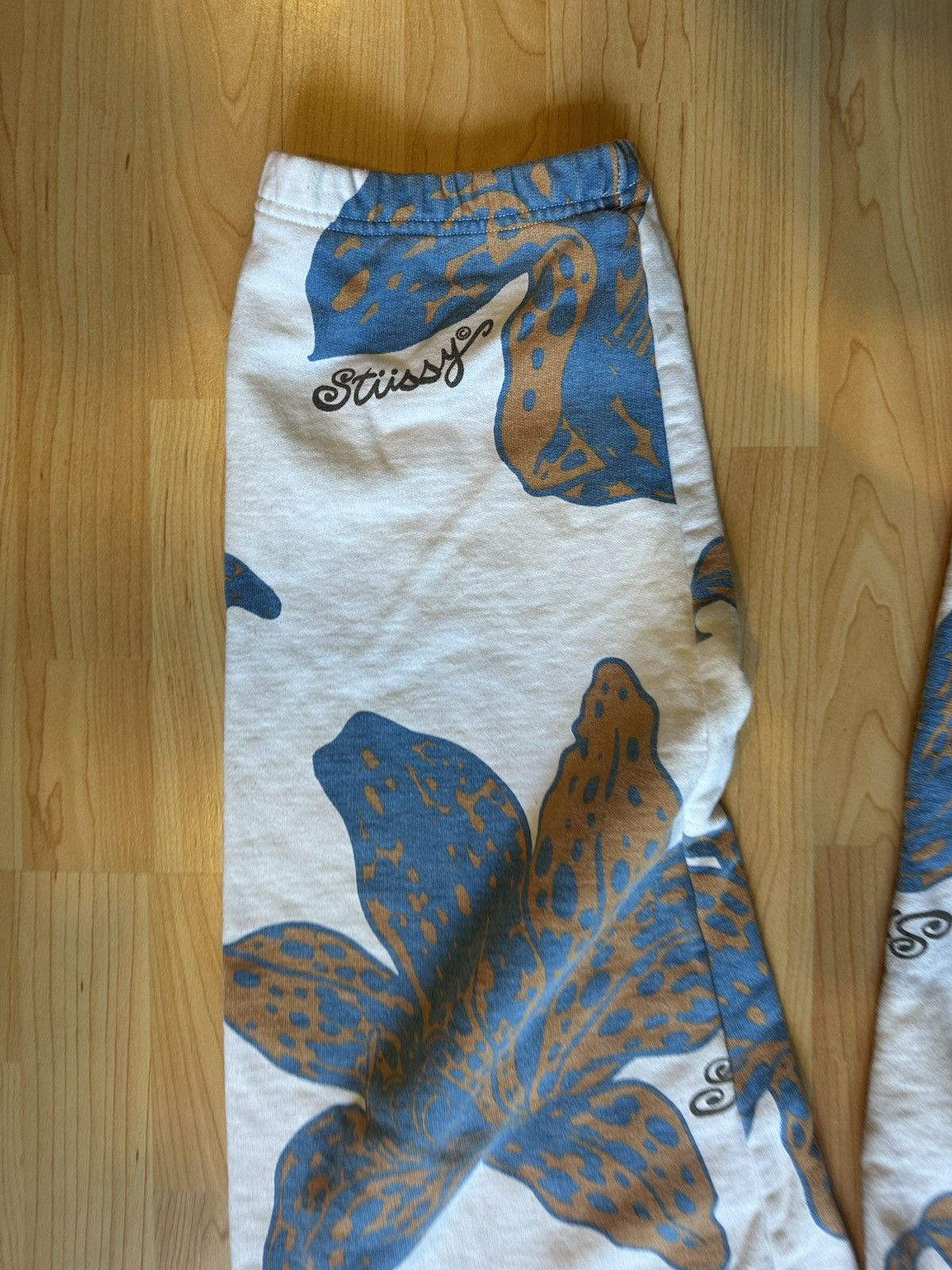 Stussy Stussy Floral Joggers / Sweats Size XL Size US 38 / EU 54 - 3 Thumbnail