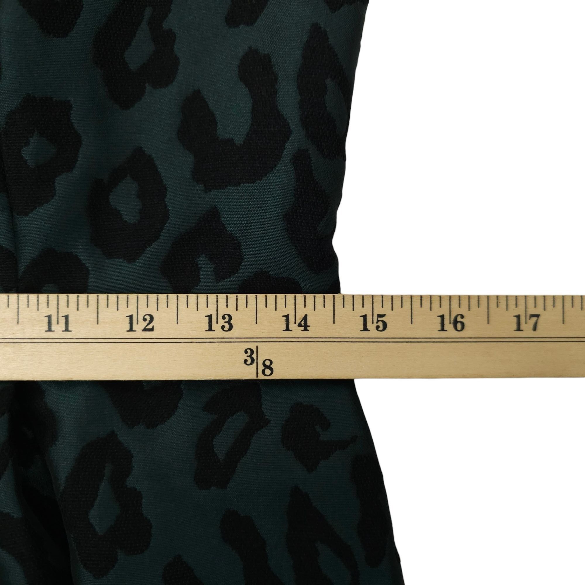 Loft Ann Taylor Loft Leopard Print Jacquard Fit & Flare Dress 4 Size S / US 4 / IT 40 - 19 Thumbnail