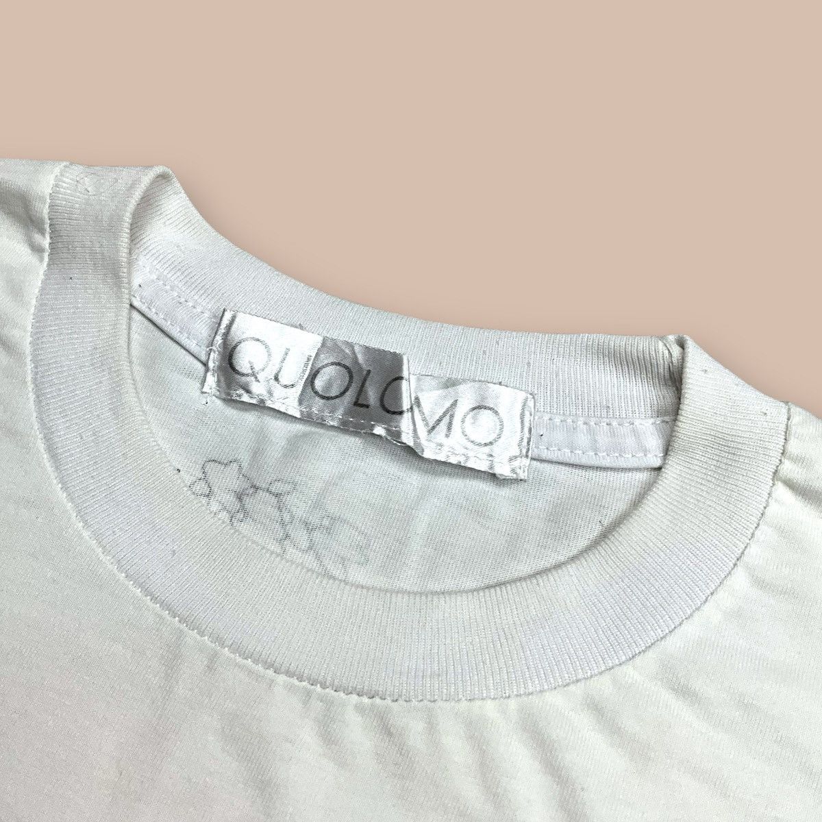 Japanese Brand QUOLOMO X AYUSE KOZUE Whit Portrait Tee Size US M / EU 48-50 / 2 - 7 Thumbnail