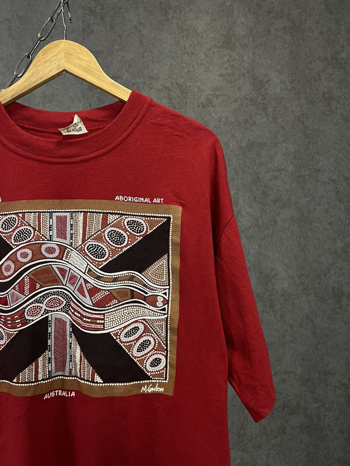 Vintage Art vintage made in Australia tee Size US XXL / EU 58 / 5 - 2 Thumbnail