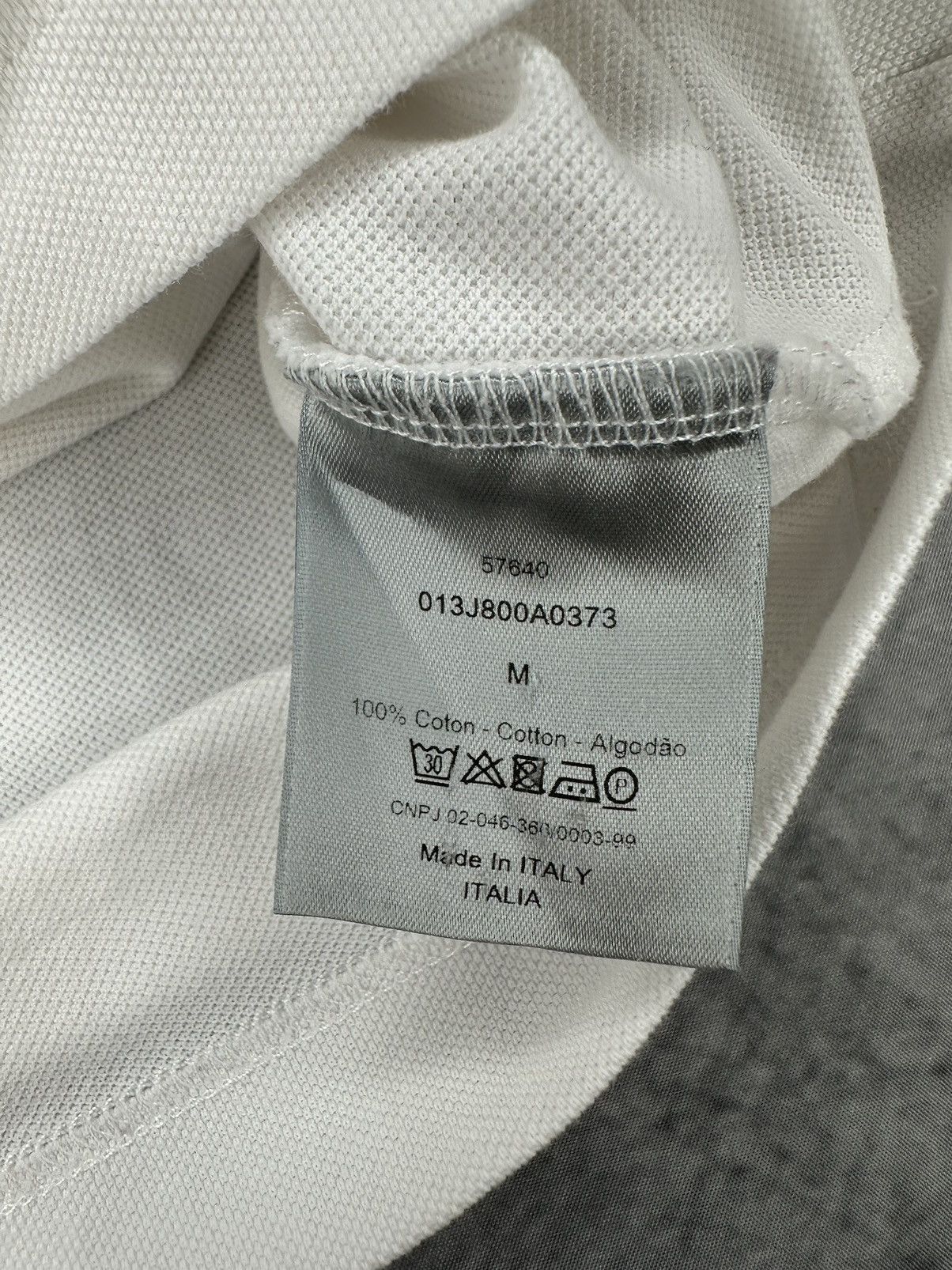 Christian Dior Monsieur × Dior Christian DIOR Polo Shirt White Size S / US 4 / IT 40 - 5 Thumbnail