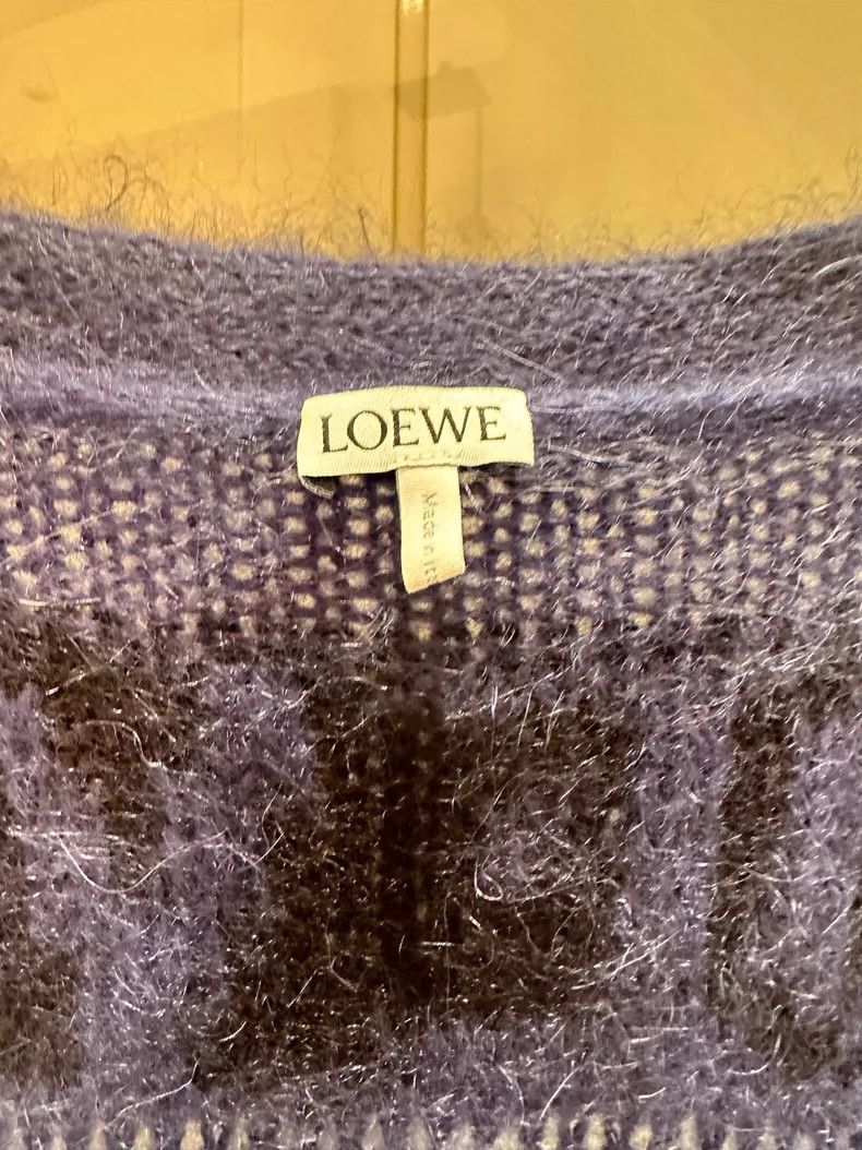 Loewe LOEWE Knitted coat made of horsehair Size XS / US 0-2 / IT 36-38 - 4 Thumbnail