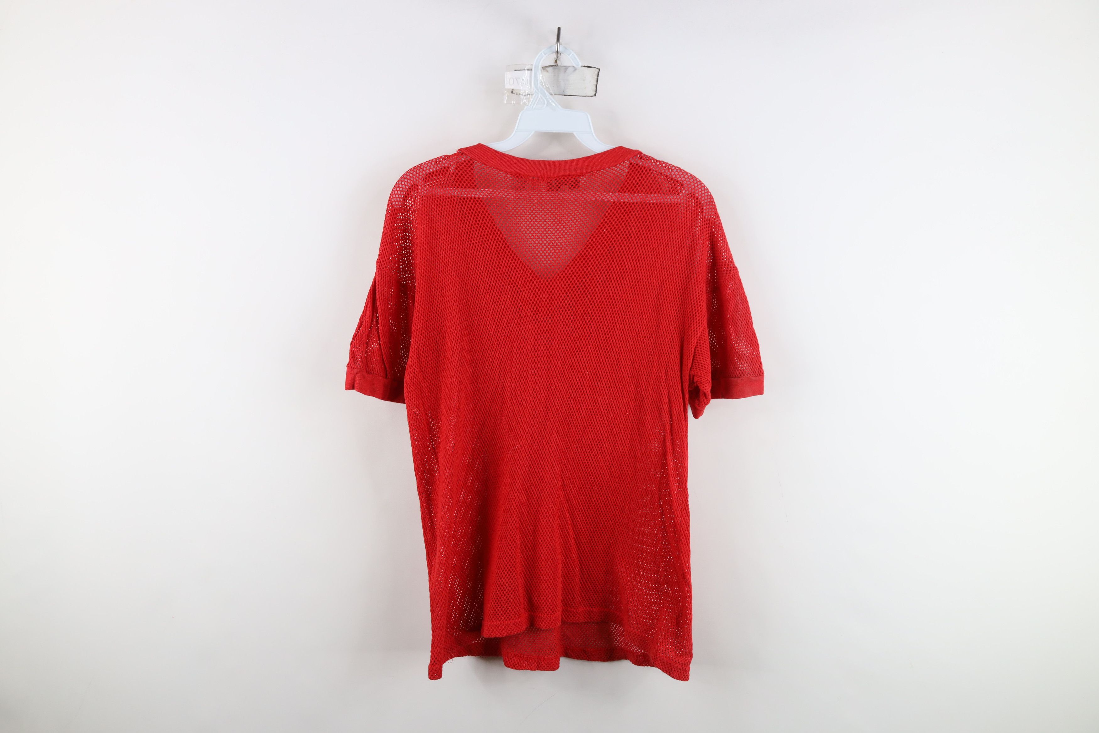 Vintage Vintage 80s 90s Streetwear Mesh Ringer T-Shirt Gay Pride Size US L / EU 52-54 / 3 - 8 Thumbnail