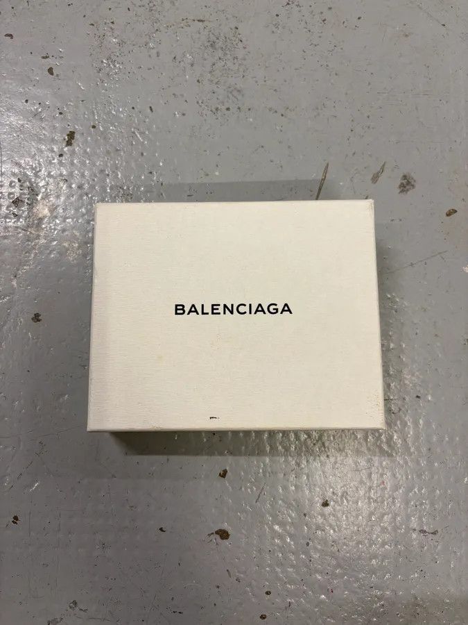 Balenciaga 2010s Balenciaga Navy Leather Studded Arena Bracelet Size ONE SIZE - 9 Thumbnail