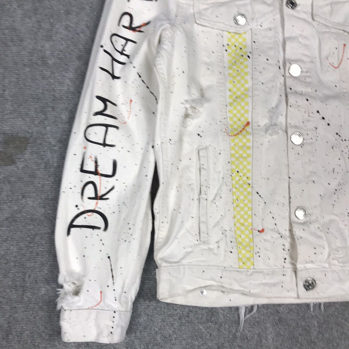 Japanese Brand × Zara Zara distressed punk button denim jacket Size US L / EU 52-54 / 3 - 3 Thumbnail