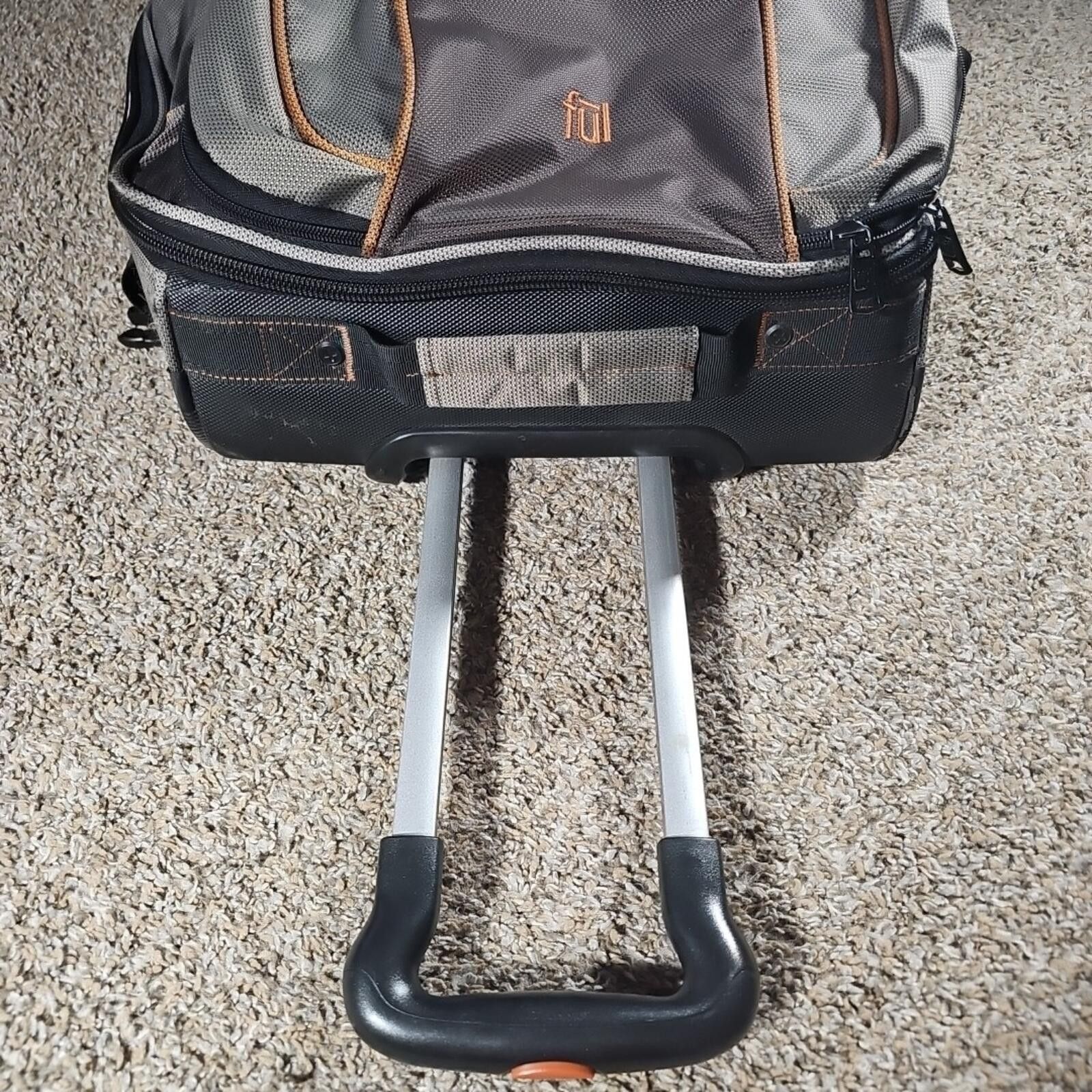 Full Send Fūl Rolling Duffel Bag Brown Luggage Two Wheel Travel Bag Size ONE SIZE - 6 Thumbnail