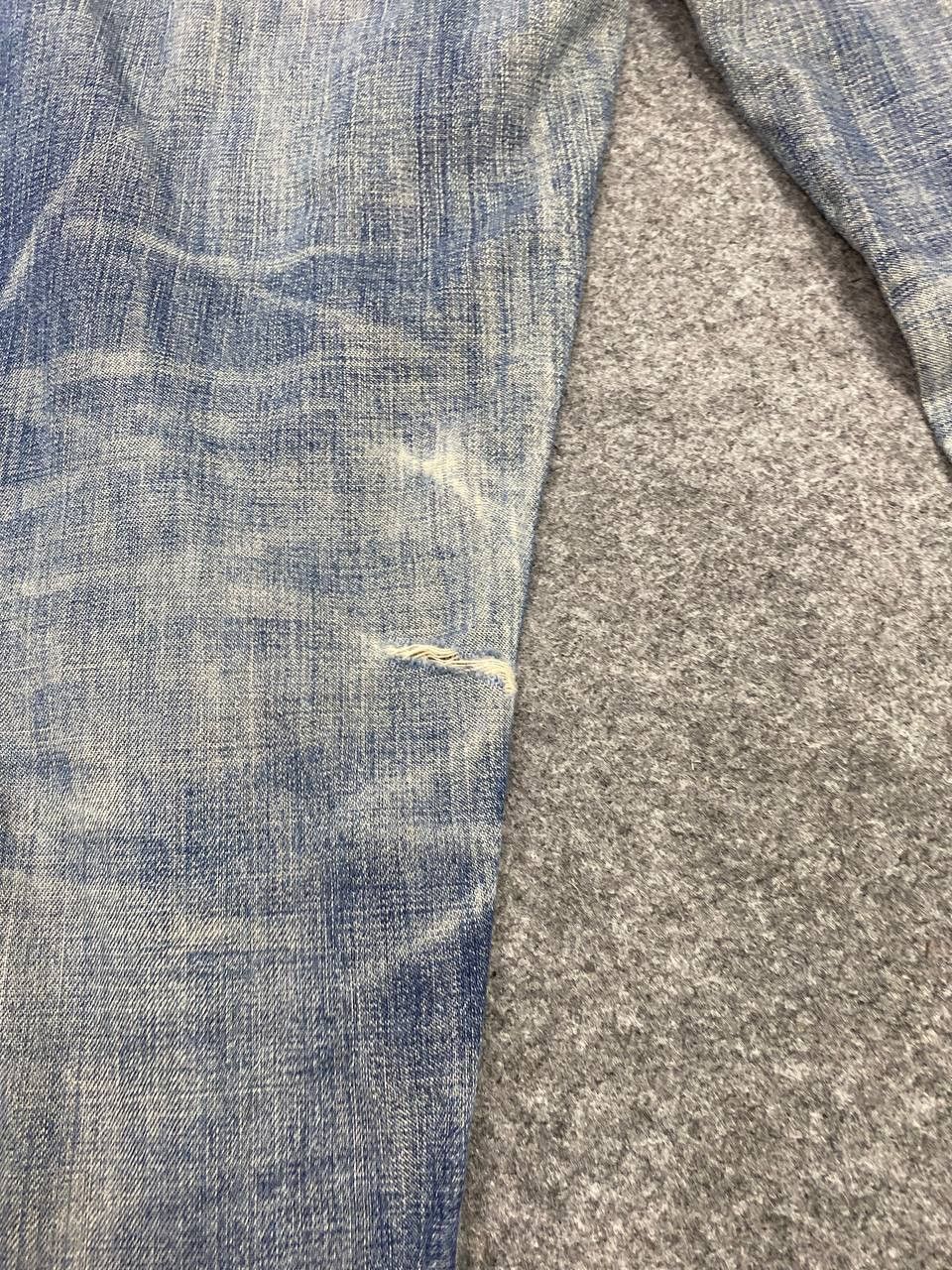 Japanese Brand brappers distressed denim nice design Size 32" / US 10 / IT 46 - 7 Thumbnail