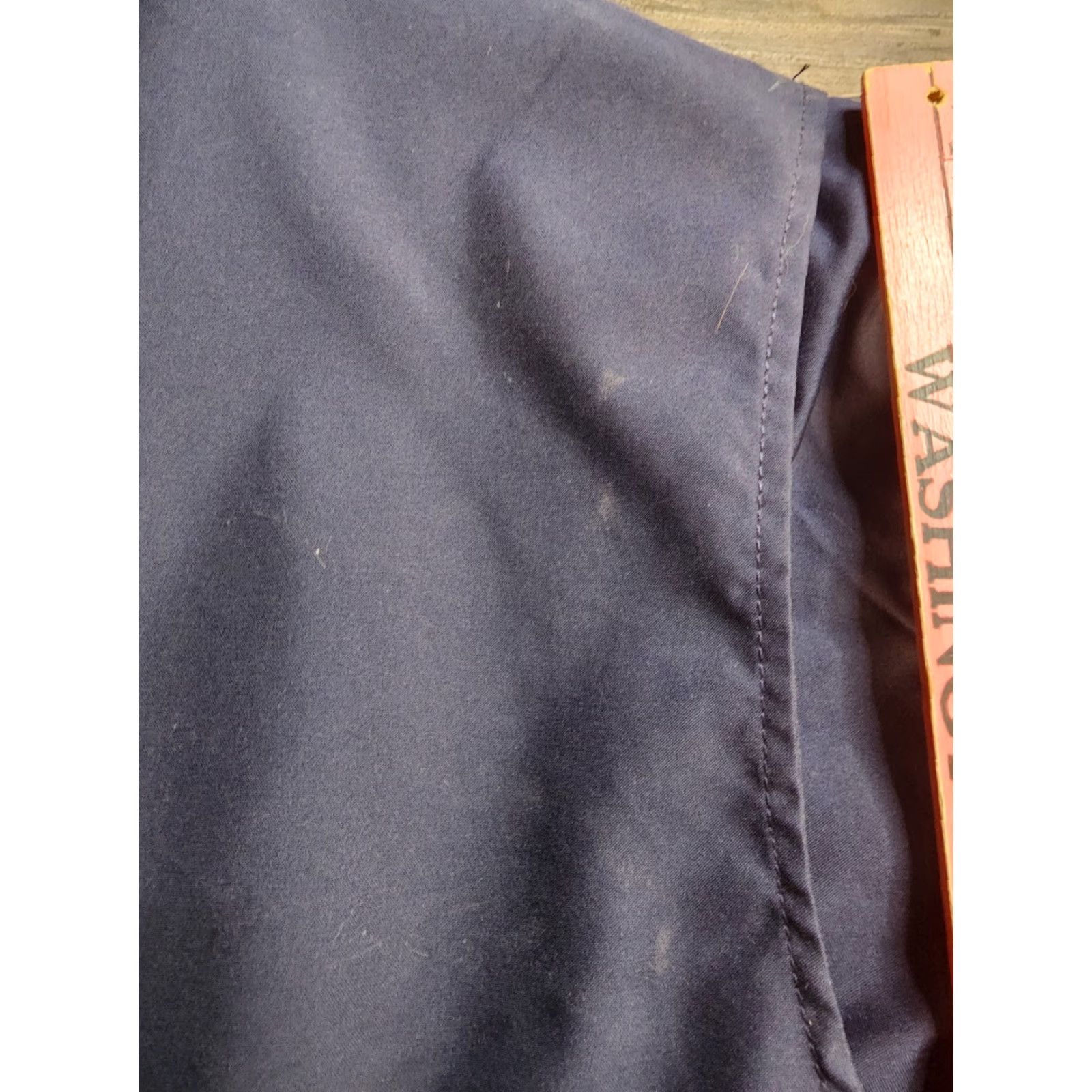 Ralph Lauren VINTAGE Ralph Lauren Chaps Jacket Bomber Blue XL Hooded Lined Fleece Hidden Hood Mens Size US XL / EU 56 / 4 - 5 Thumbnail