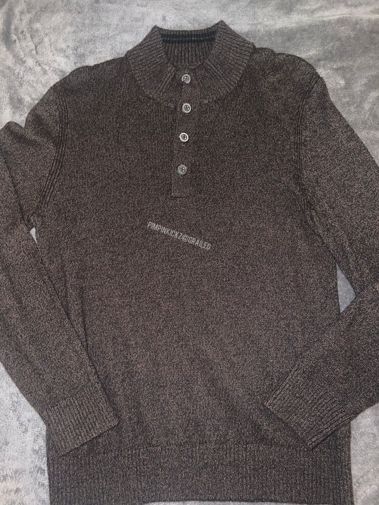 Gap Men’s GAP half button collar sweater Size US S / EU 44-46 / 1 - 3 Thumbnail