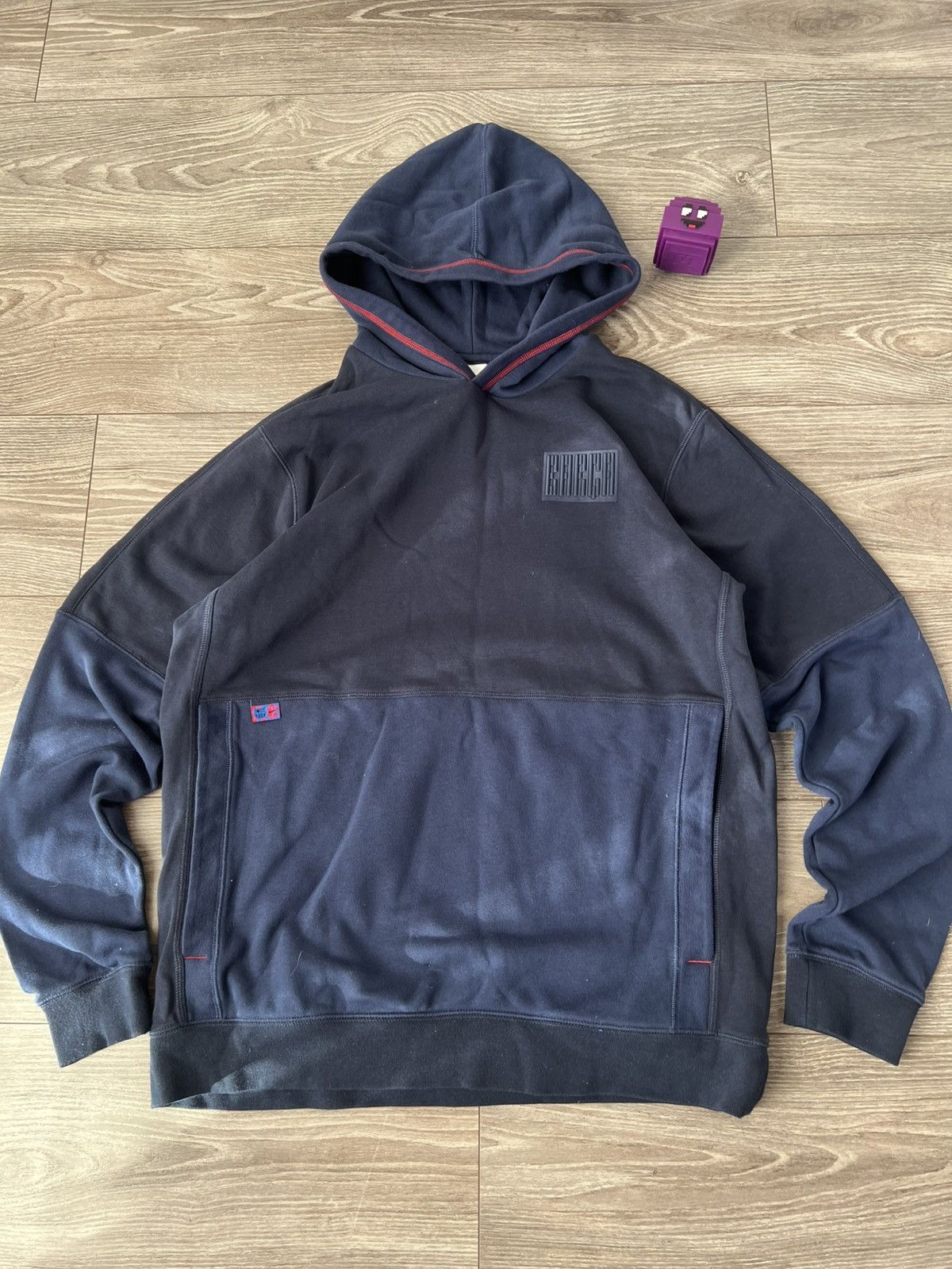 Nike Nike FCB Barca Secret Nylon Zip Pocket New SS Hoodie Size US L / EU 52-54 / 3 - 3 Thumbnail