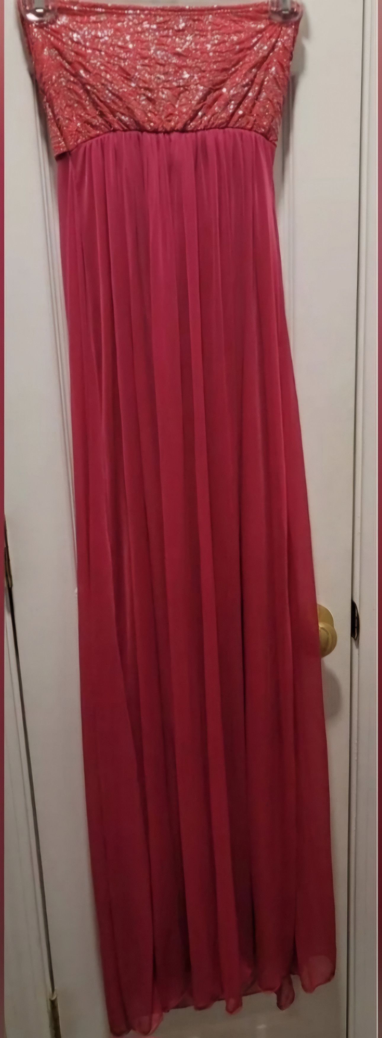 Other NWOT Carolina Collection Pink Strapless Knot Maxi Dress S Size S / US 4 / IT 40 - 2 Thumbnail