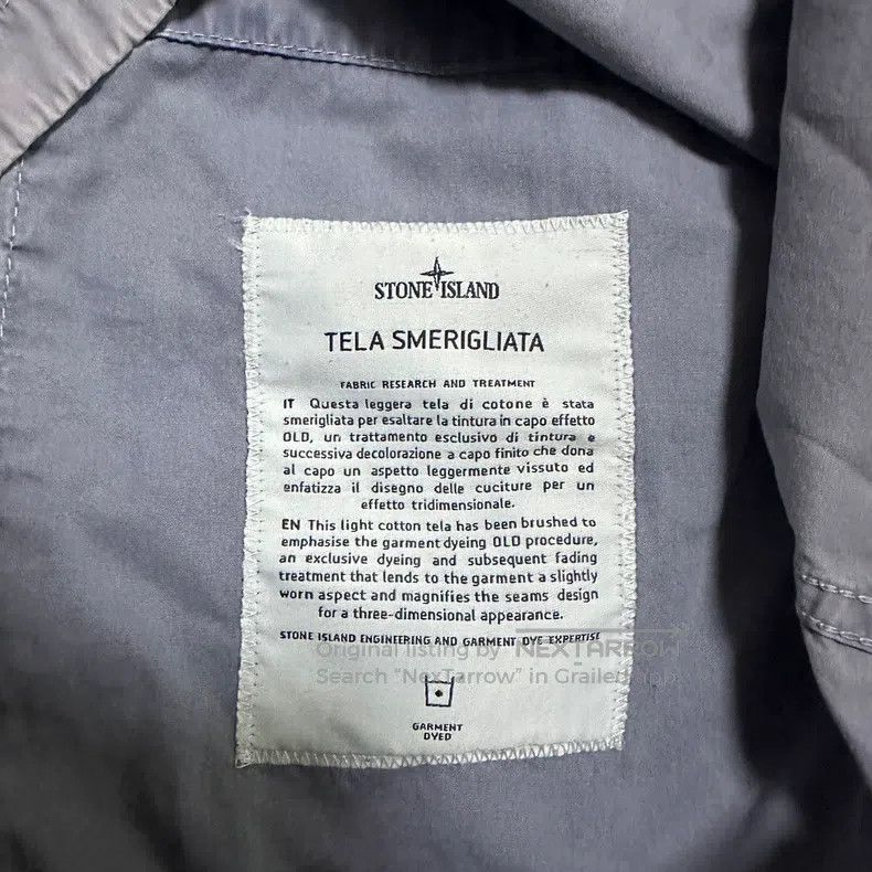 Stone Island Stone Island Trench Coat, Jacket, Haze Blue and Washed Gra Size US L / EU 52-54 / 3 - 7 Thumbnail