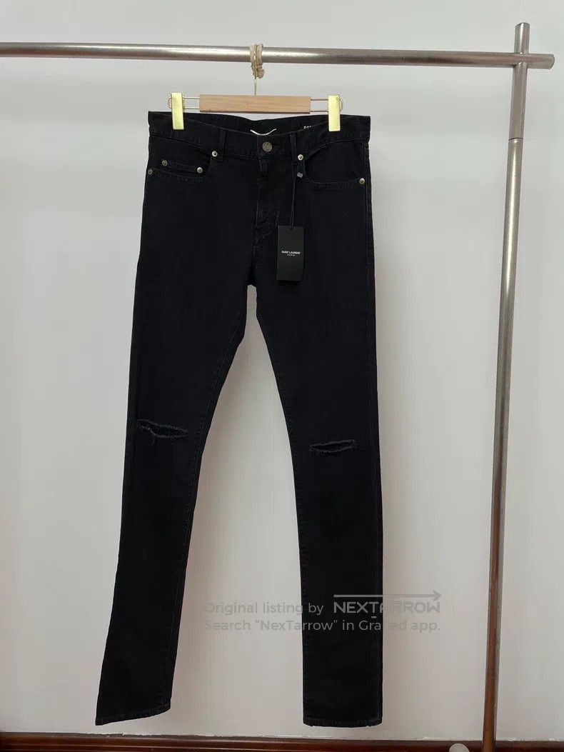 Saint Laurent Paris Saint Laurent Paris Straight Leg Jeans Size US 30 / EU 46 - 1 Thumbnail