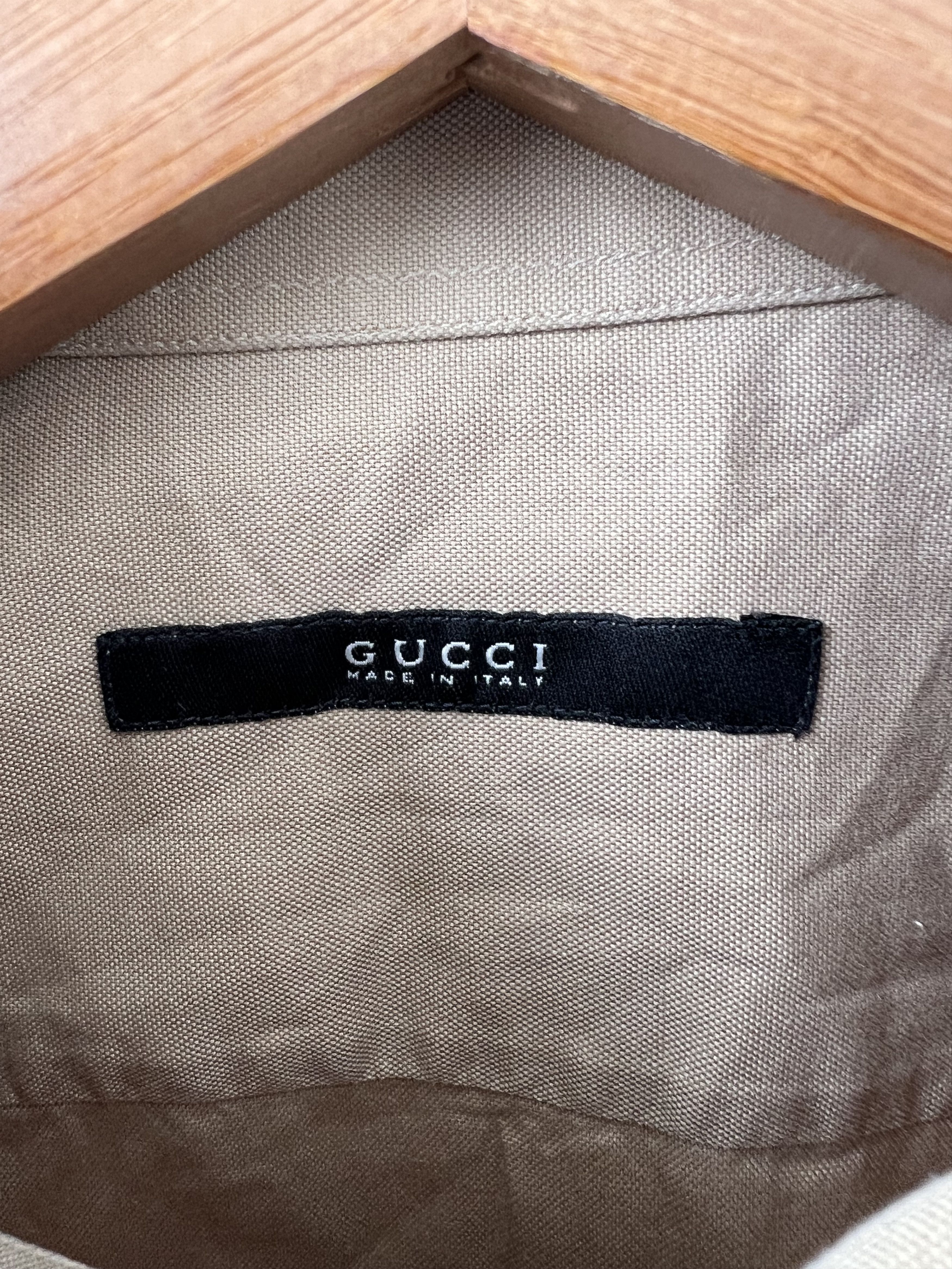 Gucci Gucci Shirt 15.5 Size US L / EU 52-54 / 3 - 3 Thumbnail