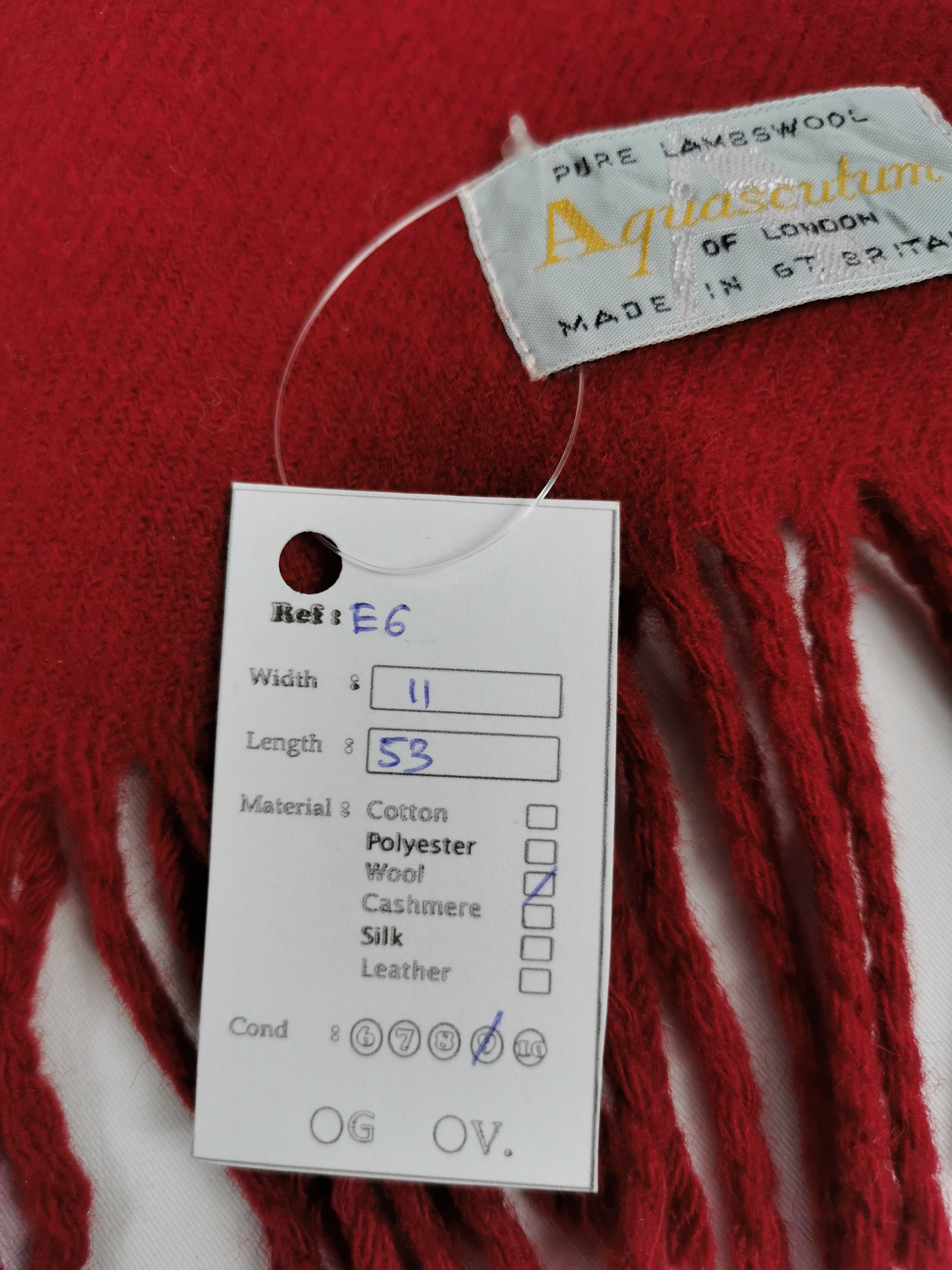 Aquascutum Aquascutum scarf muffler Size ONE SIZE - 5 Thumbnail