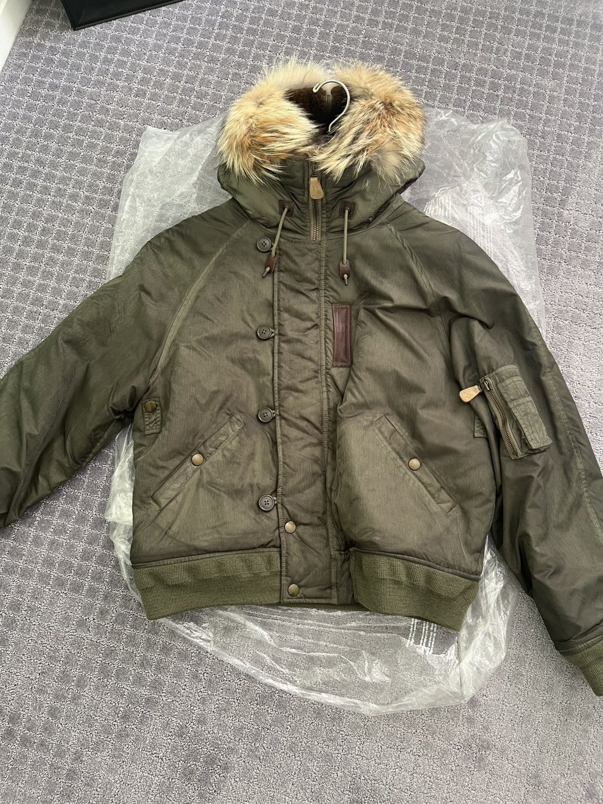 Ralph Lauren Polo Mens Bomber Jacket Large