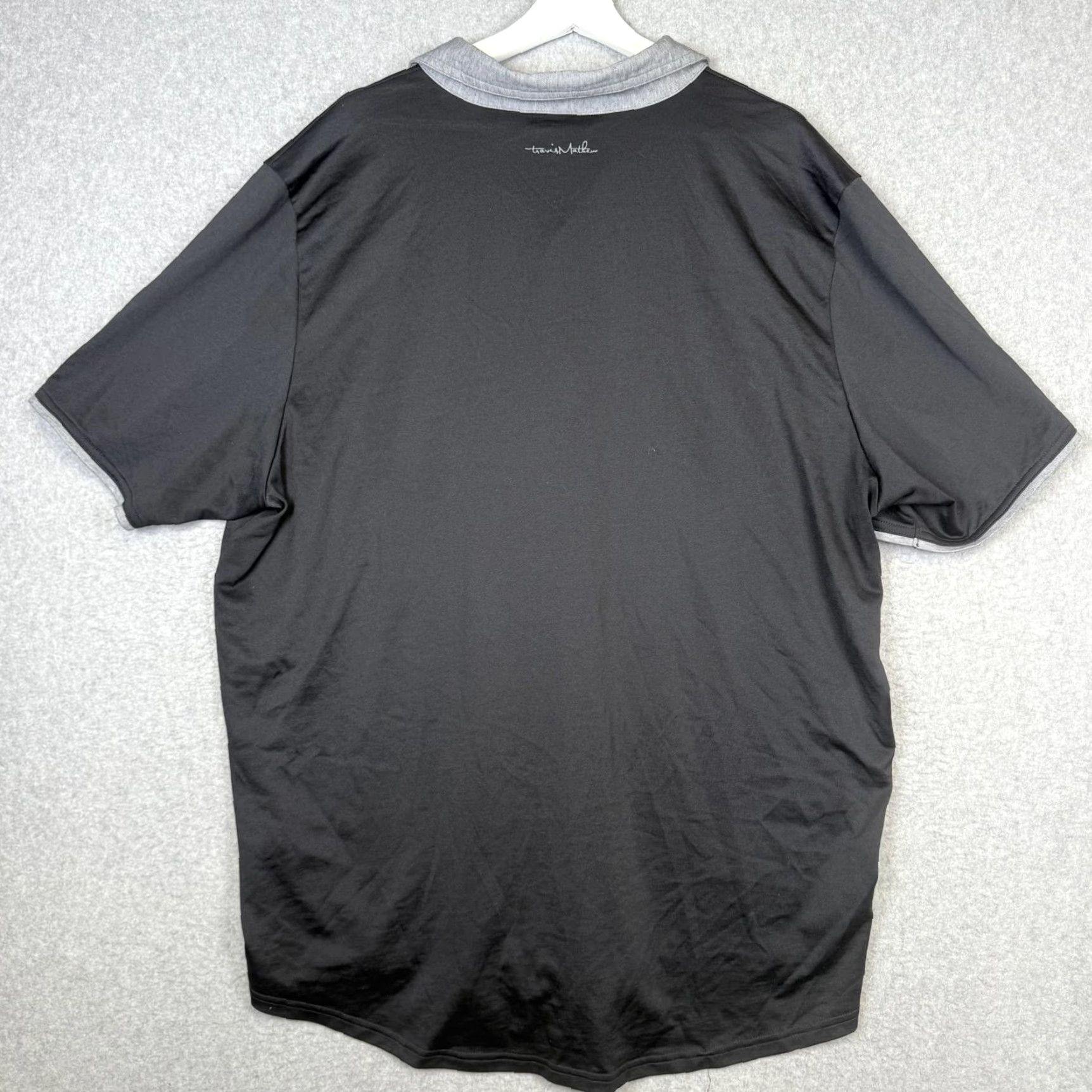 TravisMathew Travis Mathew Polo Shirt Black 3XL XXXL Pima Cotton Short Sleeve Men’s Shirt Mens Regular Size Size US XXL / EU 58 / 5 - 6 Thumbnail