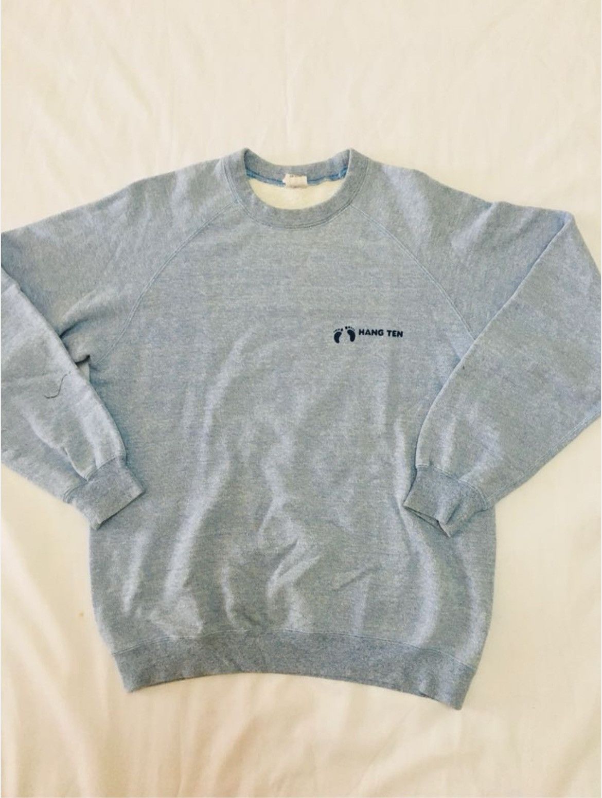 Hang Ten × Vintage Vintage Hang Ten Logo Sweatshirt Size US M / EU 48-50 / 2 - 1 Thumbnail