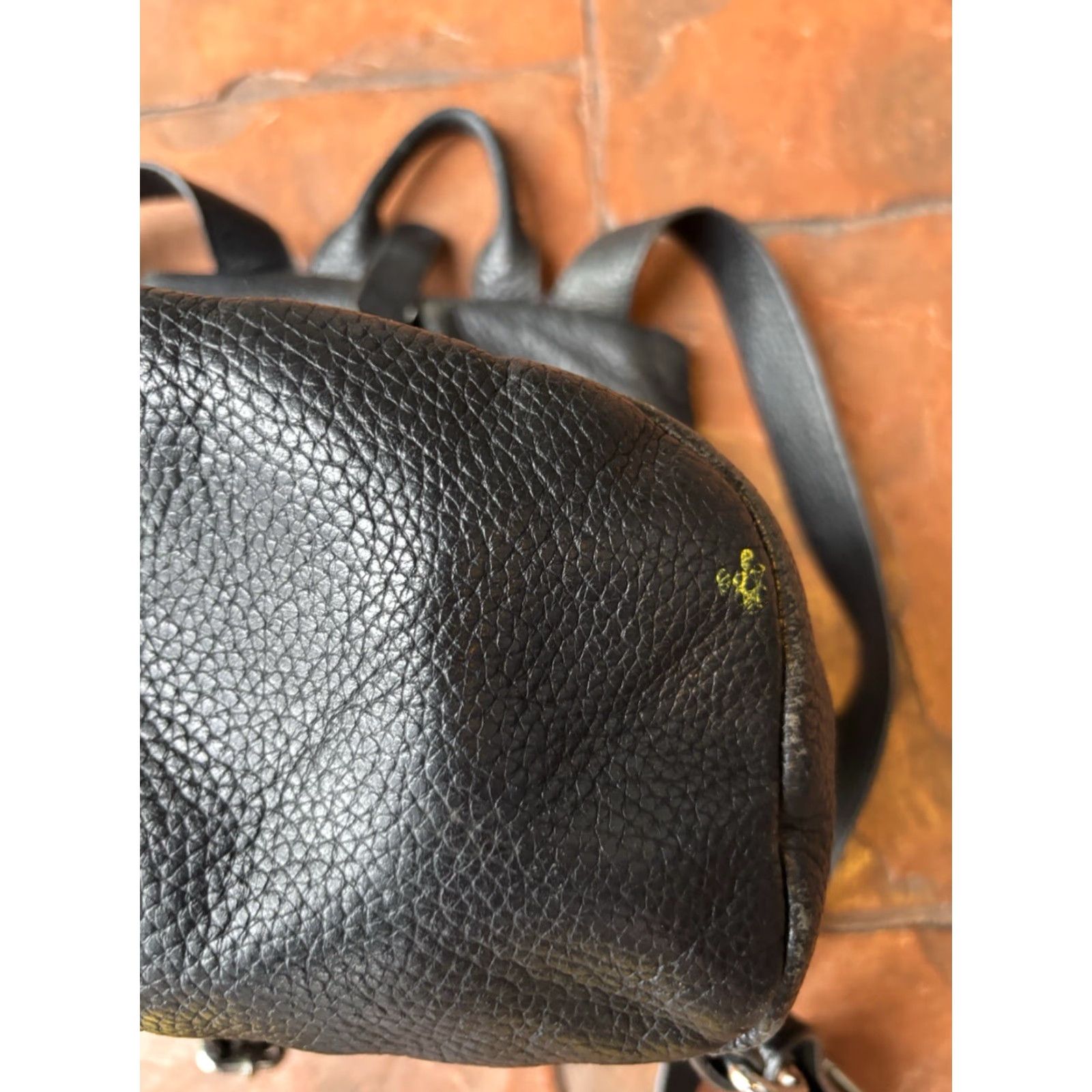 Vintage Aimee Kestenberg Tamitha Zip Backpack Black Women Leather Backpack Redent Size ONE SIZE - 3 Thumbnail