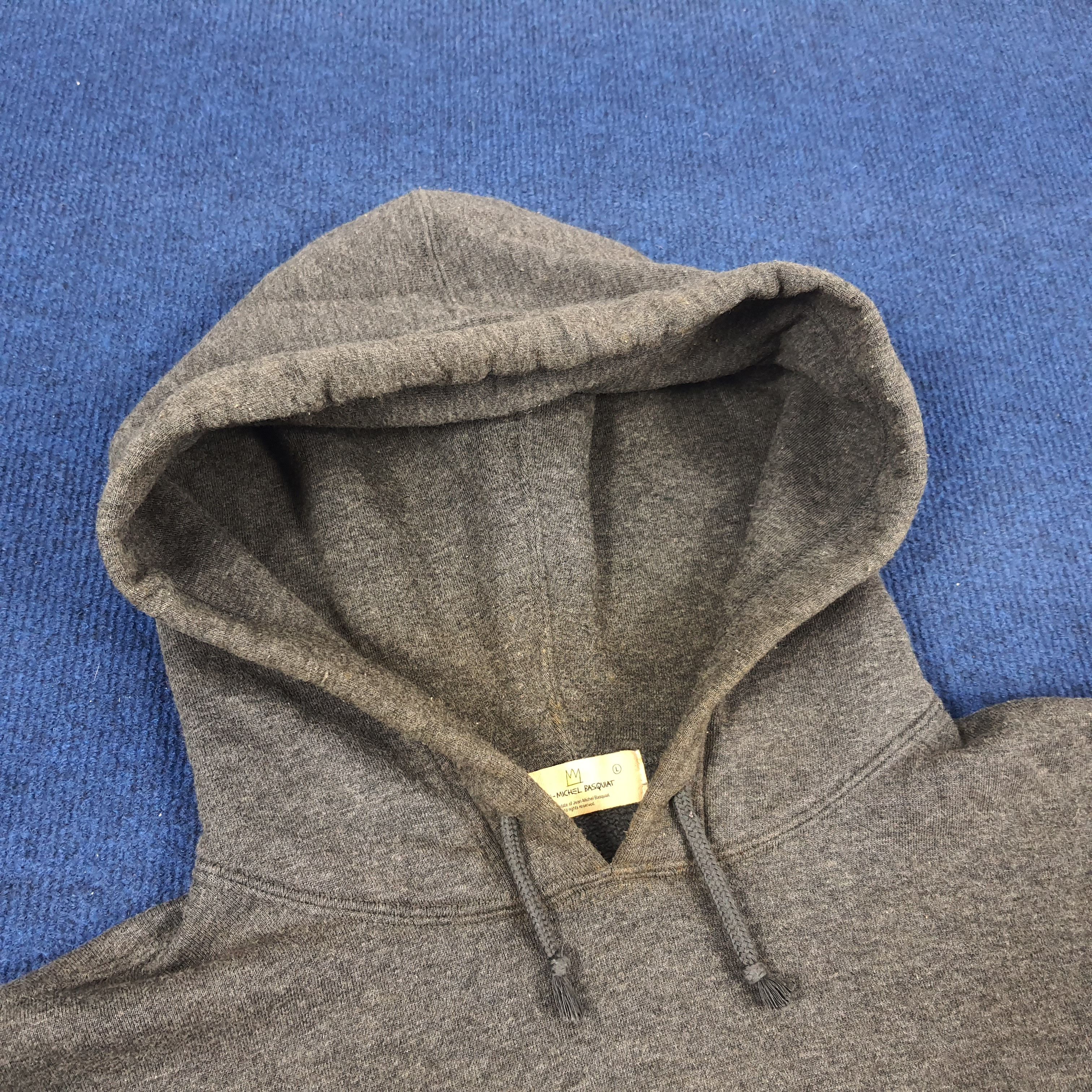 Jean-Michel Basquiat × Vintage Vintage Jean Michael Basquiat Japanese Brand Hoodies Size US L / EU 52-54 / 3 - 5 Thumbnail