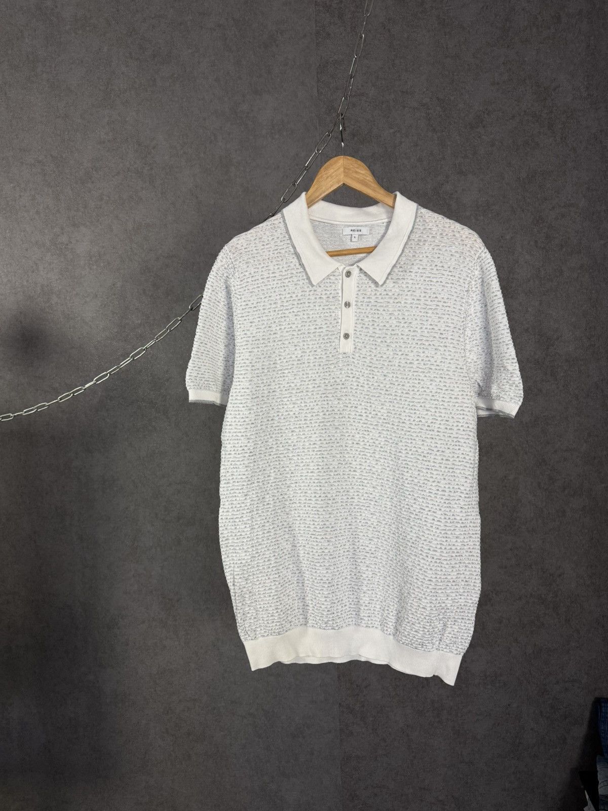 Reiss Reiss designer polo tee Size US L / EU 52-54 / 3 - 1 Thumbnail
