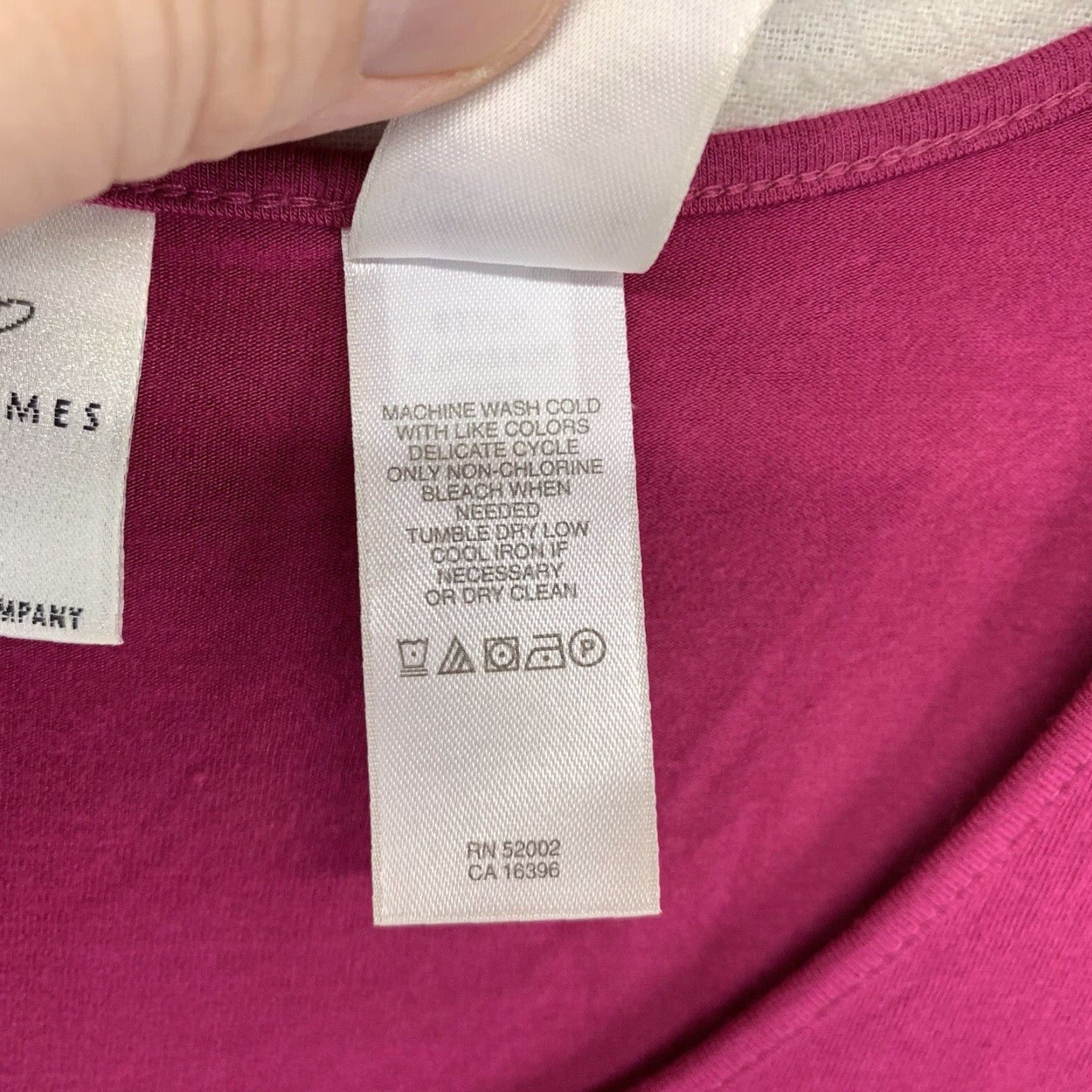Vintage VINTAGE Emma James Women's Tank Top Large Pink Sleeveless Summer Beach Casual Lightweight Rayon Spandex Size L / US 10 / IT 46 - 7 Thumbnail