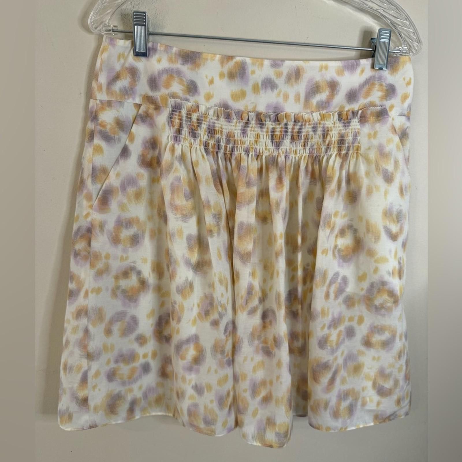 Ann Taylor Ann Taylor colorful pastel mini skirt SZ 8 Size 30" / US 8 / IT 44 - 1 Thumbnail