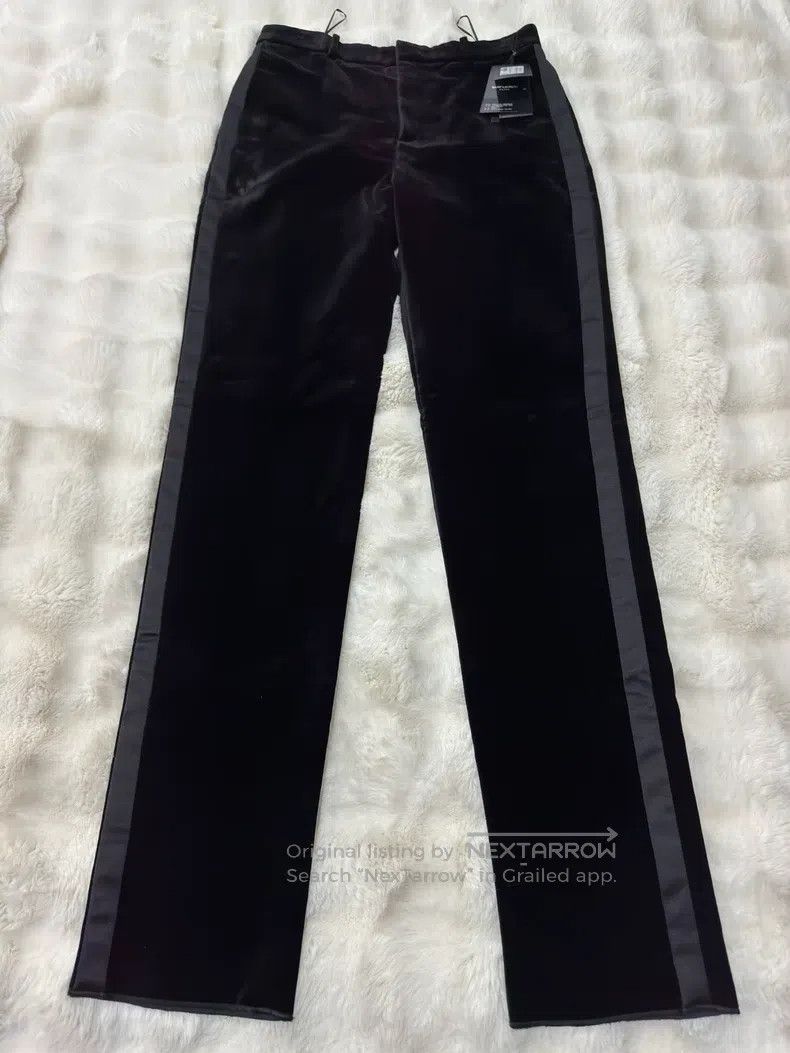 Saint Laurent Paris Saint Laurent Paris Velvet Smoking Trousers Size US 30 / EU 46 - 1 Thumbnail