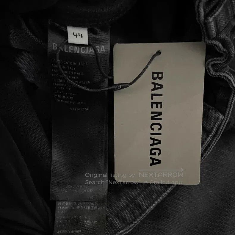 Balenciaga Balenciaga Distressed lumberjack work pants Size US 28 / EU 44 - 4 Thumbnail