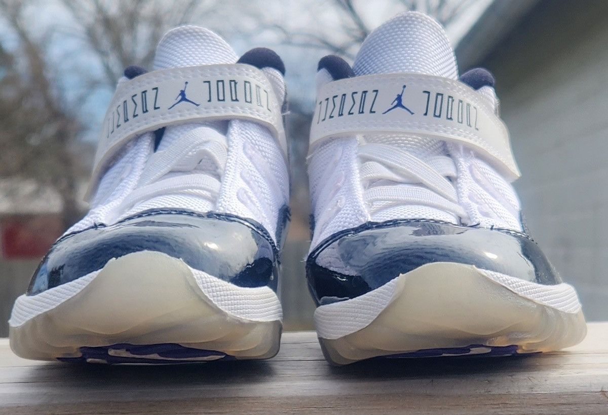 Nike Air Jordan 11 Concord SIZE 10C NO BOX Size US 10 / EU 43 - 3 Thumbnail