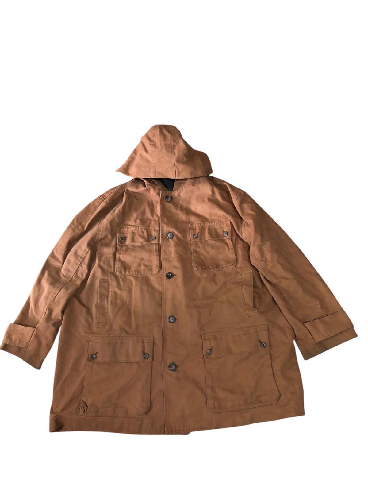 Y's for Men × Yohji Yamamoto Vintage 80’s Y’s for men Duck Canvas Hunting Jacket Size US XL / EU 56 / 4 - 1 Thumbnail