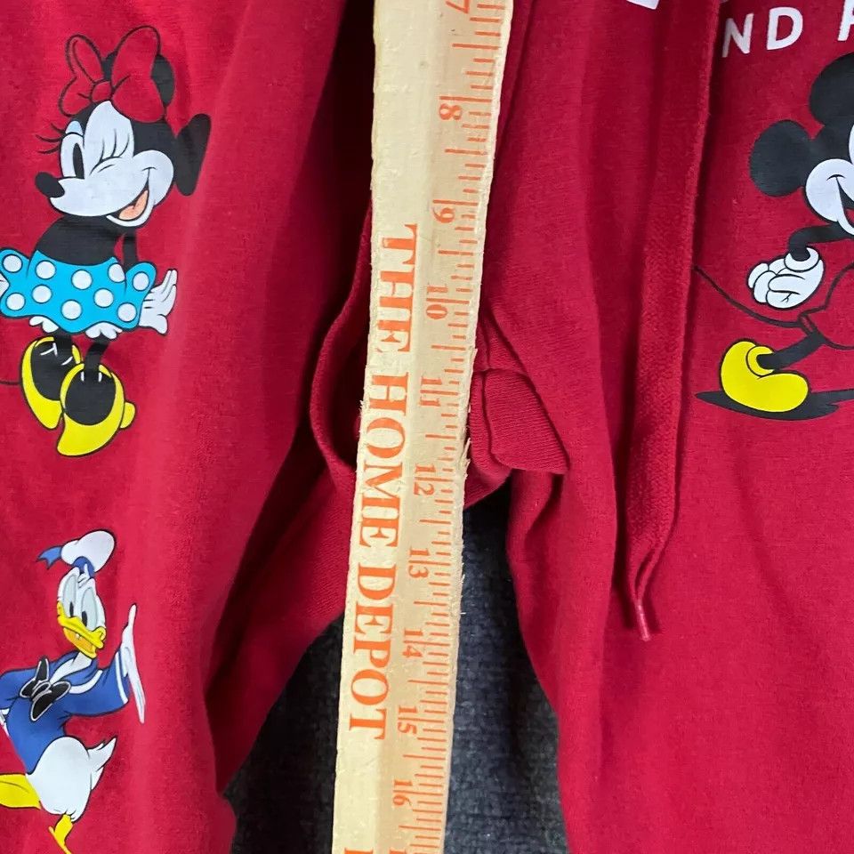 Disney Mickey Mouse Sweatpants Women's Small Cropped Drawstring S Size 26" / US 2 / IT 38 - 4 Thumbnail