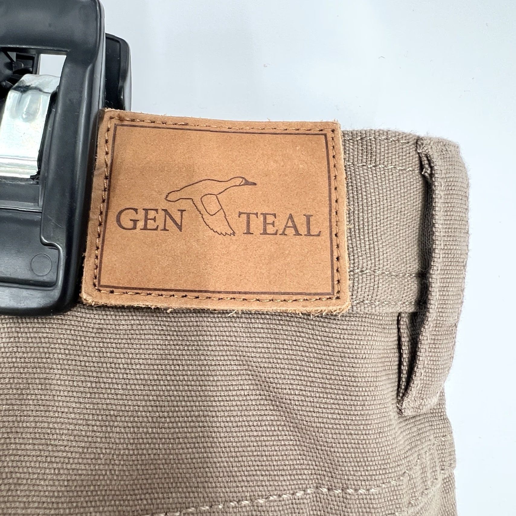 Vintage Genteal Comfort Flex 5-Pocket Pants Walnut Brown Size 38x34 Mens Regular Straight Knit Cotton Spandex Size US 38 / EU 54 - 7 Thumbnail