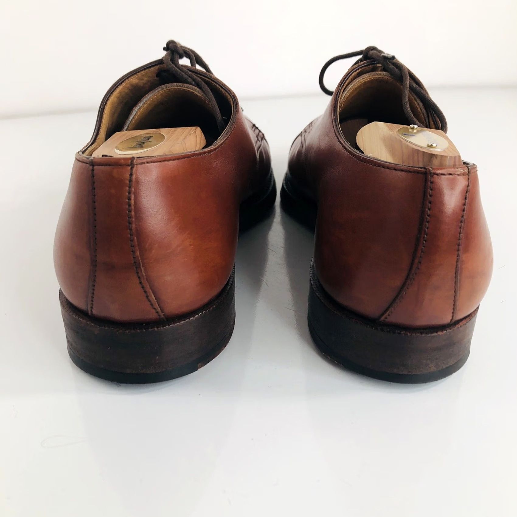 Brooks PEAL & CO. England BROOKS BROTHERS Oxford - 8E Brown Mens Dress Size ONE SIZE - 5 Thumbnail