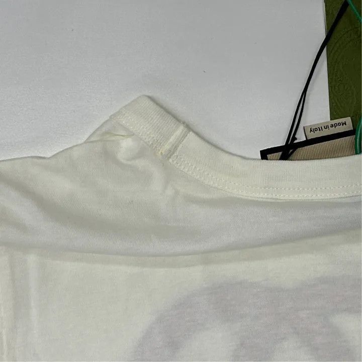 Gucci Gucci 1921 Logo Print Short Sleeve T-Shirt-2507 Size XXS / US 00 / IT 34 - 8 Thumbnail