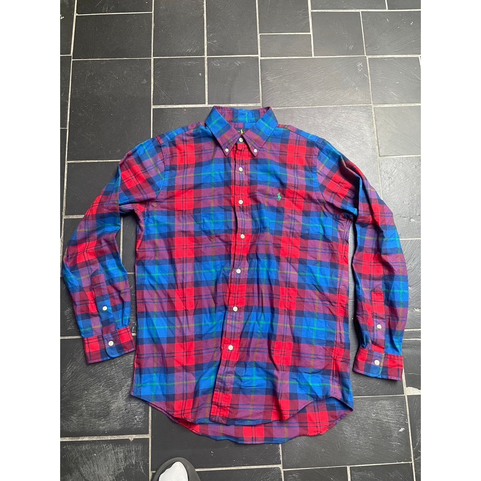 Polo Ralph Lauren Polo Ralph Lauren Button Up Plaid Classic Fit Medium Size US M / EU 48-50 / 2 - 2 Thumbnail