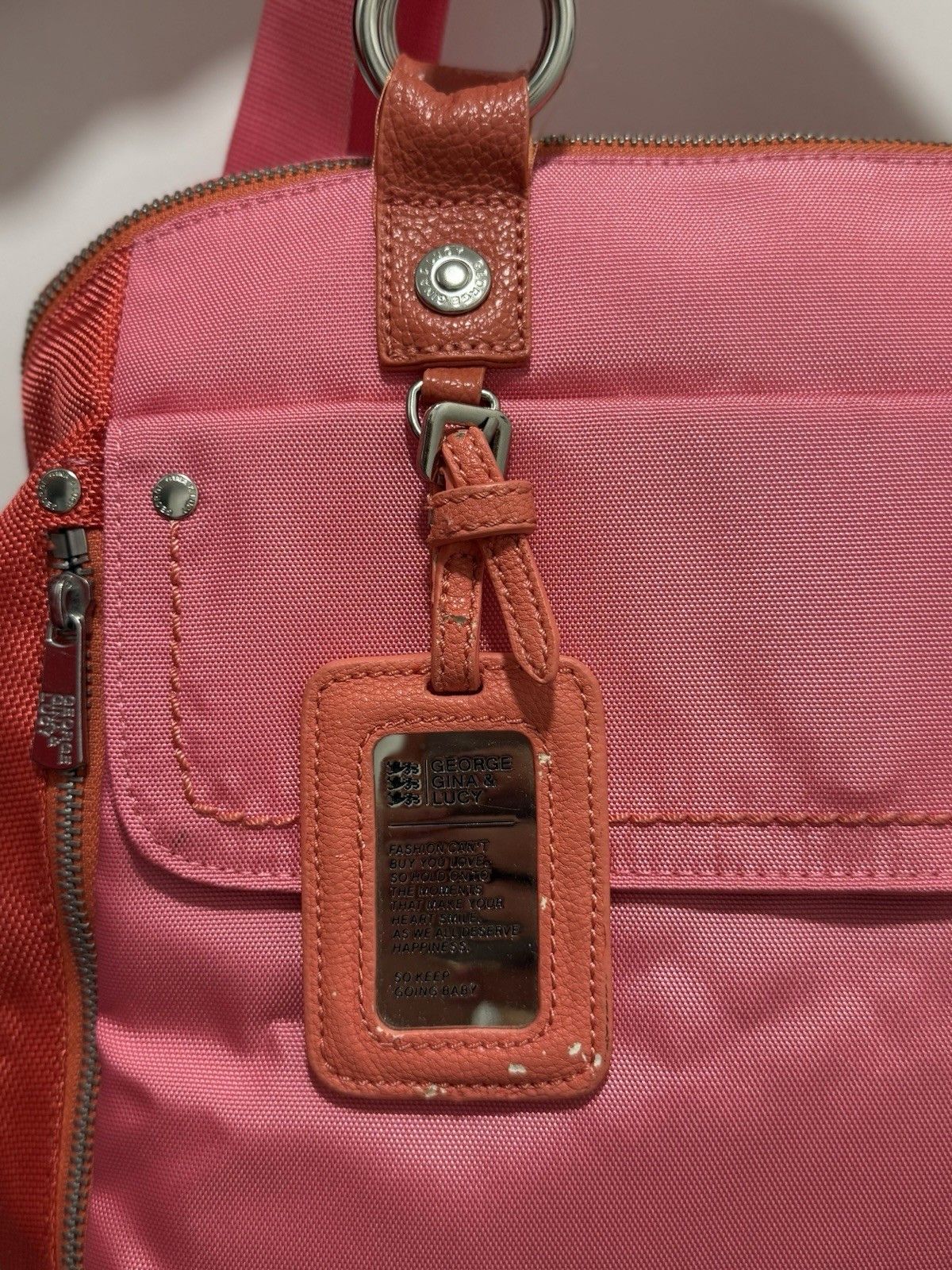 George Gina & Lucy DDP GGL George Gina & Lucy Pink Tomcat Tote Bag Size ONE SIZE - 11 Thumbnail